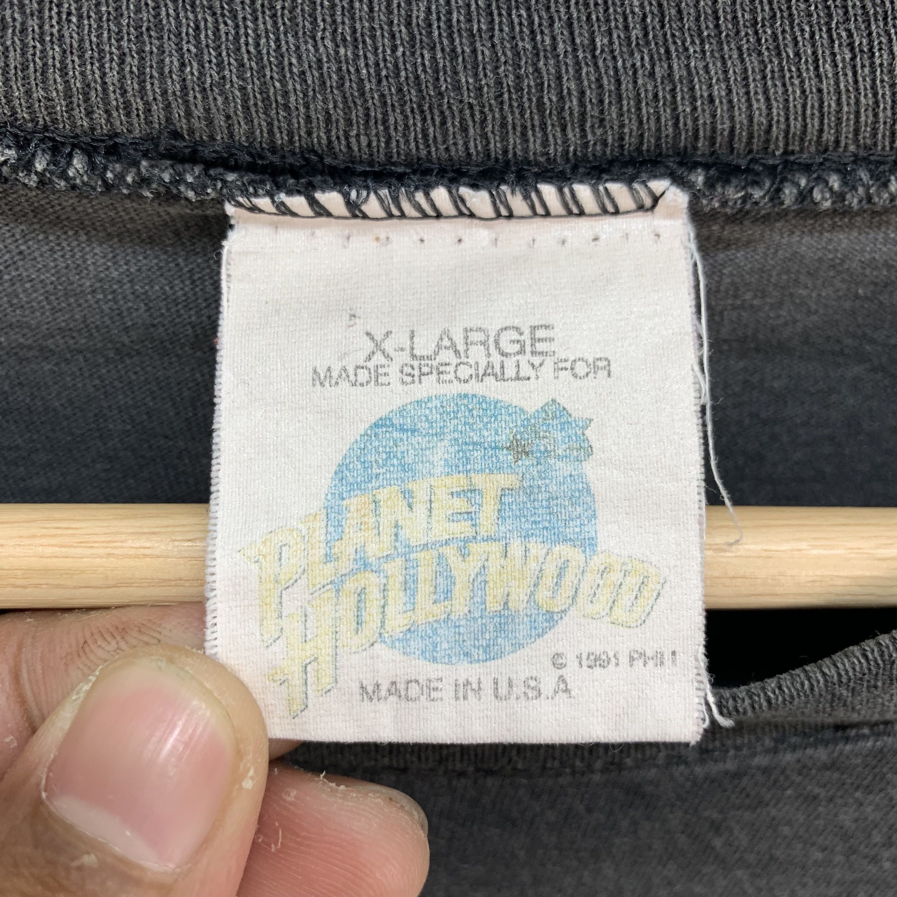 Planet Hollywood Planet Hollywood New York Printed T Shirt #3791-132 Size US XL / EU 56 / 4 - 5 Thumbnail