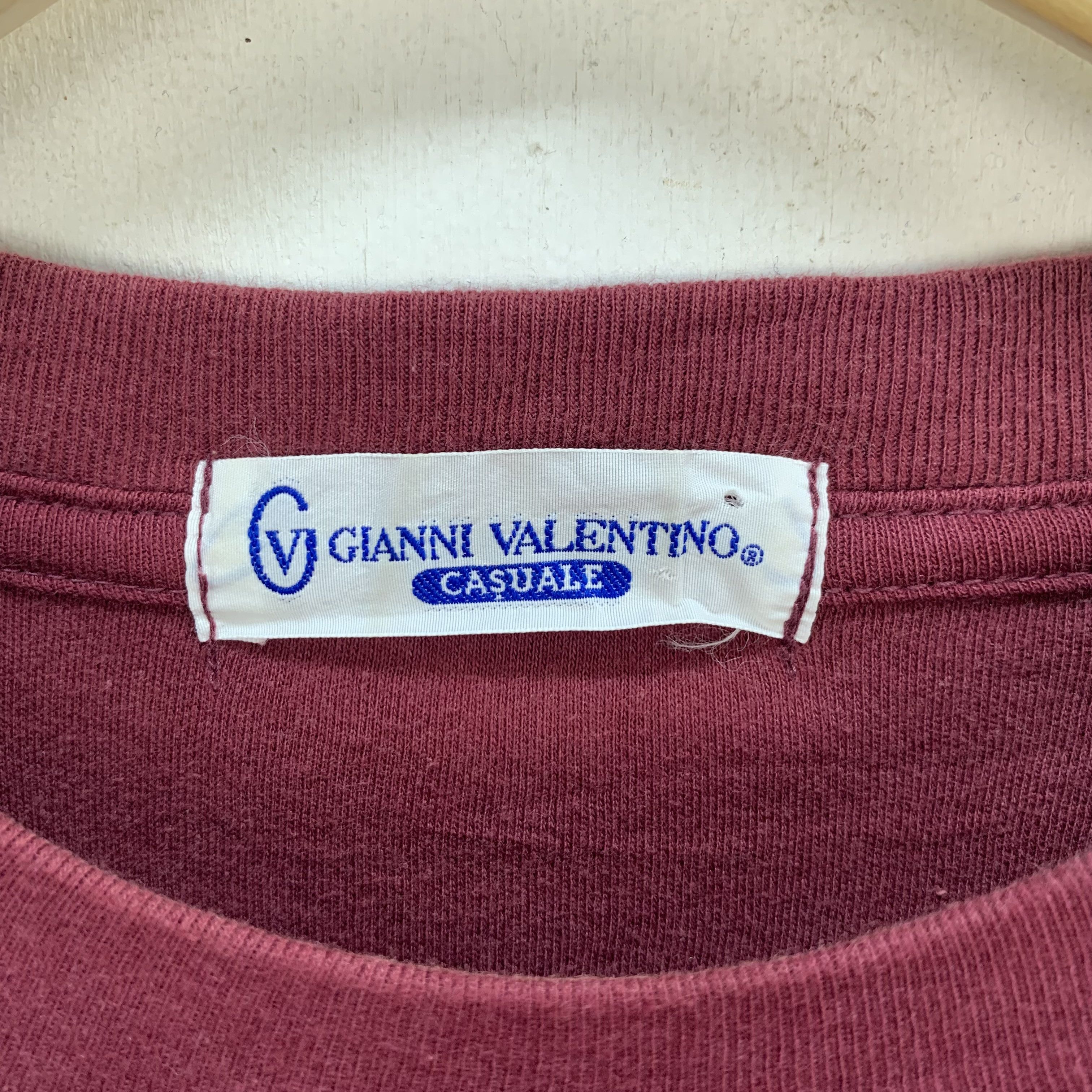 Gianni Valentino Gianni Valentino Single Stitch T Shirt #3787-132 Size US S / EU 44-46 / 1 - 8 Thumbnail
