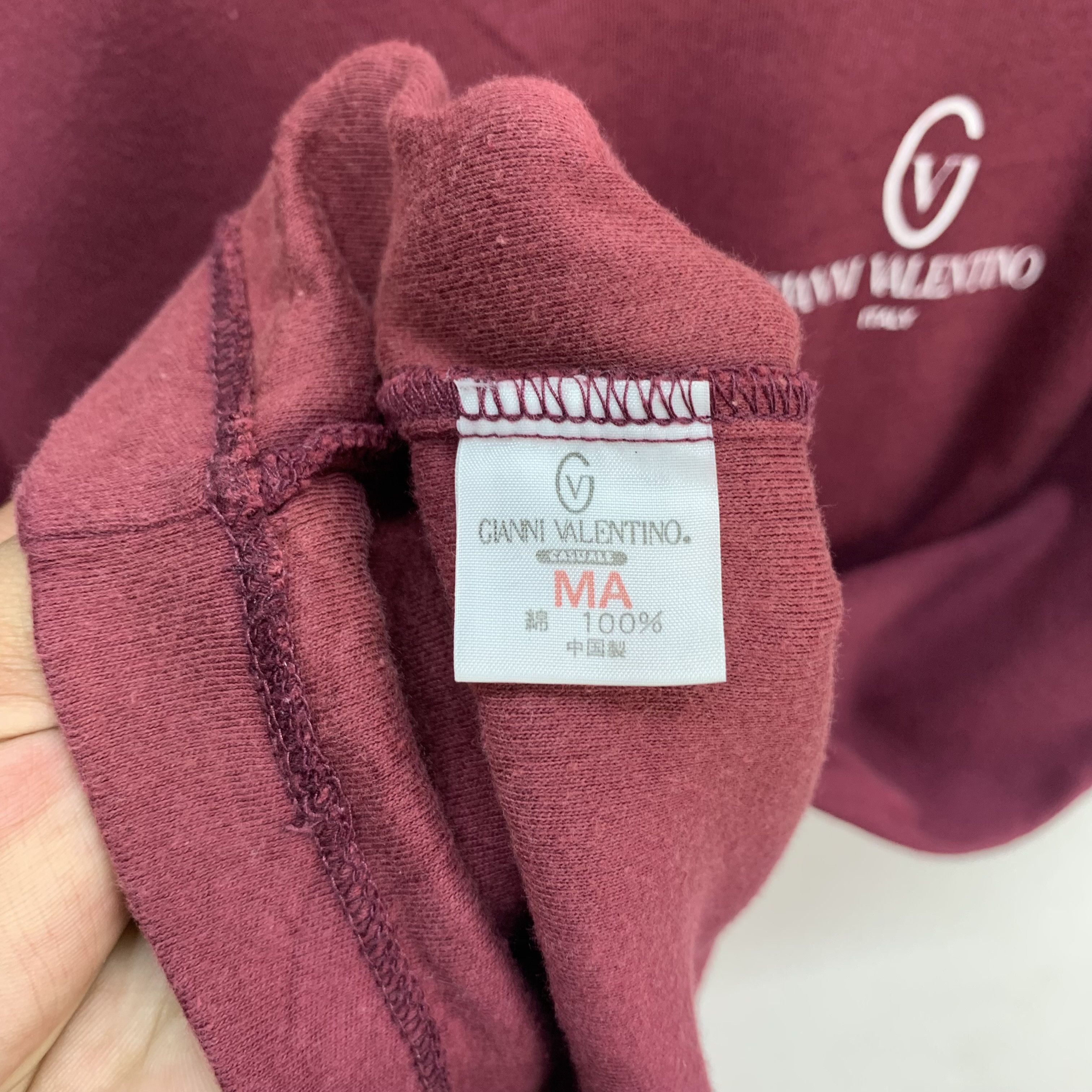 Gianni Valentino Gianni Valentino Single Stitch T Shirt #3787-132 Size US S / EU 44-46 / 1 - 9 Thumbnail