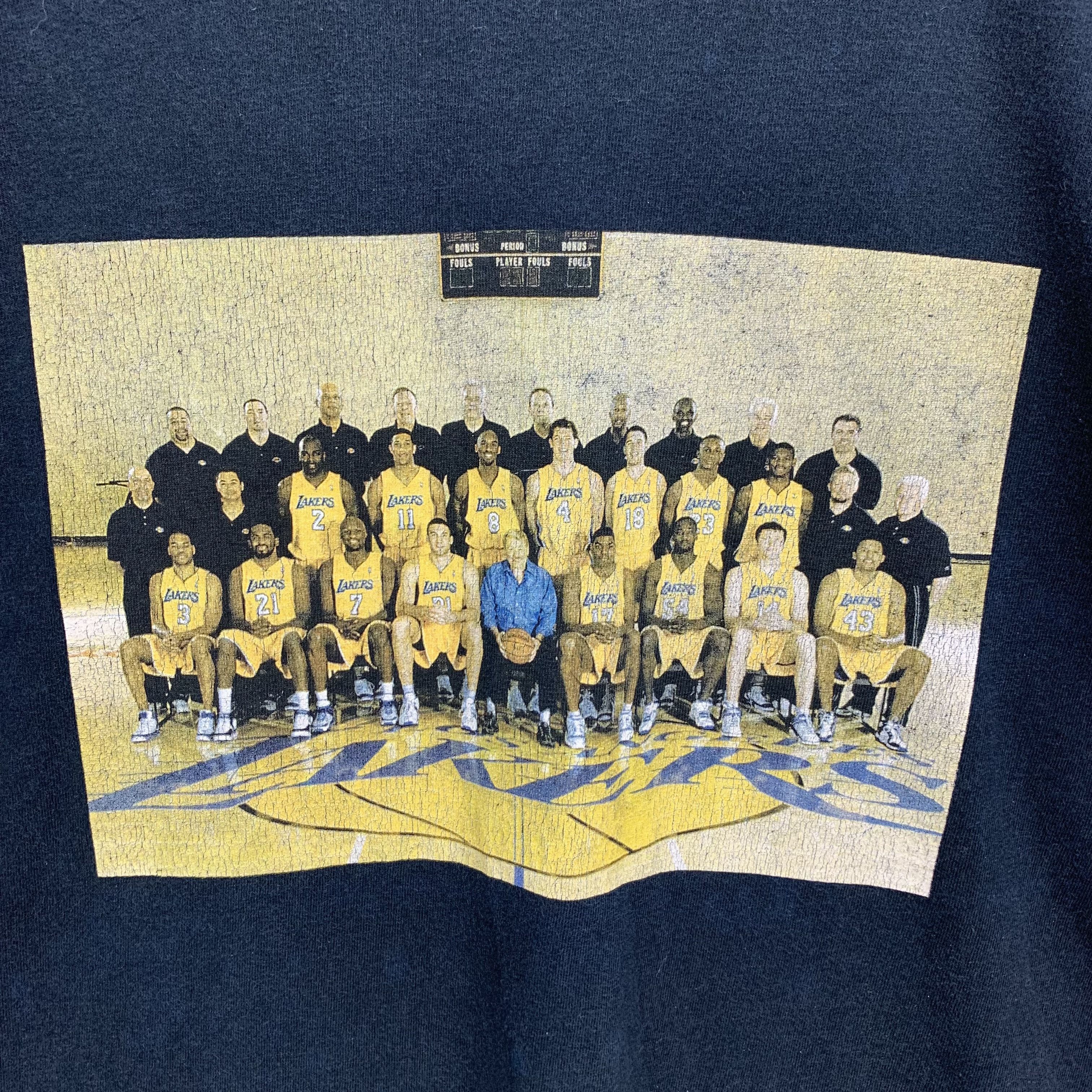 Gildan VINTAGE NBA L.A. LAKERS TEAM GRAPHIC TEES #3786-132 Size US XL / EU 56 / 4 - 3 Thumbnail