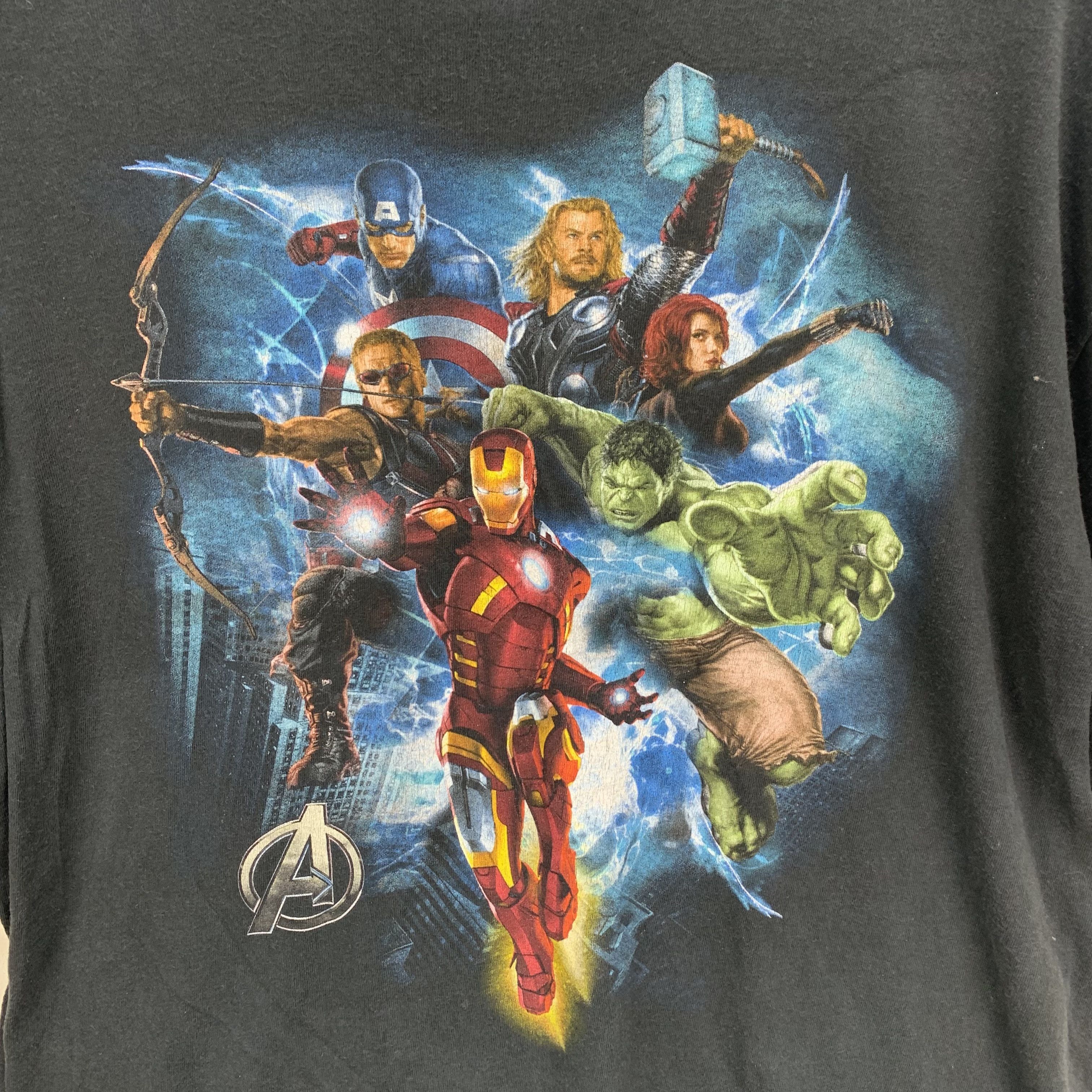 Marvel Comics Marvel The Avengers Graphic T Shirt #3783-132 Size US XXL / EU 58 / 5 - 2 Thumbnail