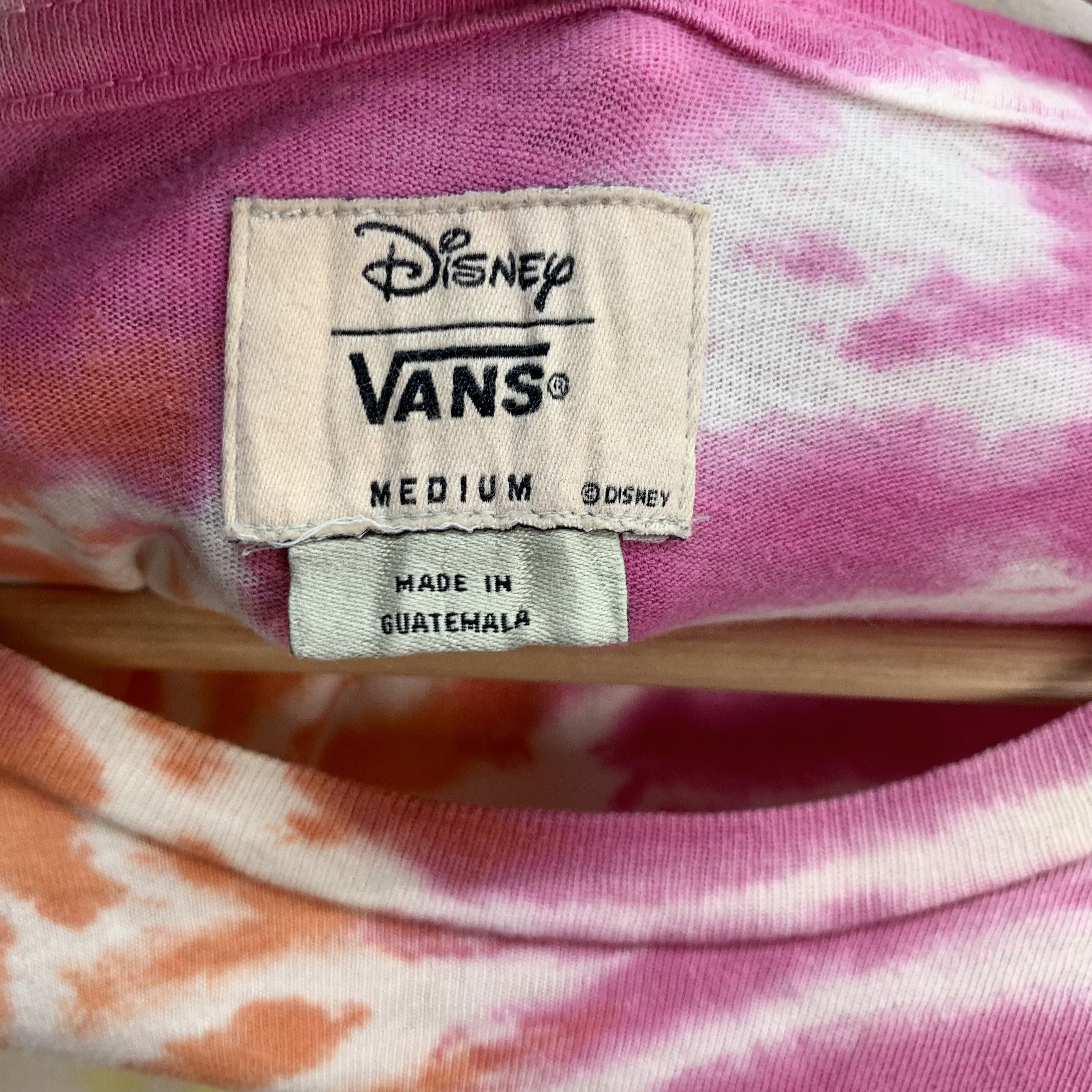 Vans Vans X Disney Tie Dye Graphic Tees #3781-132 Size US M / EU 48-50 / 2 - 6 Thumbnail