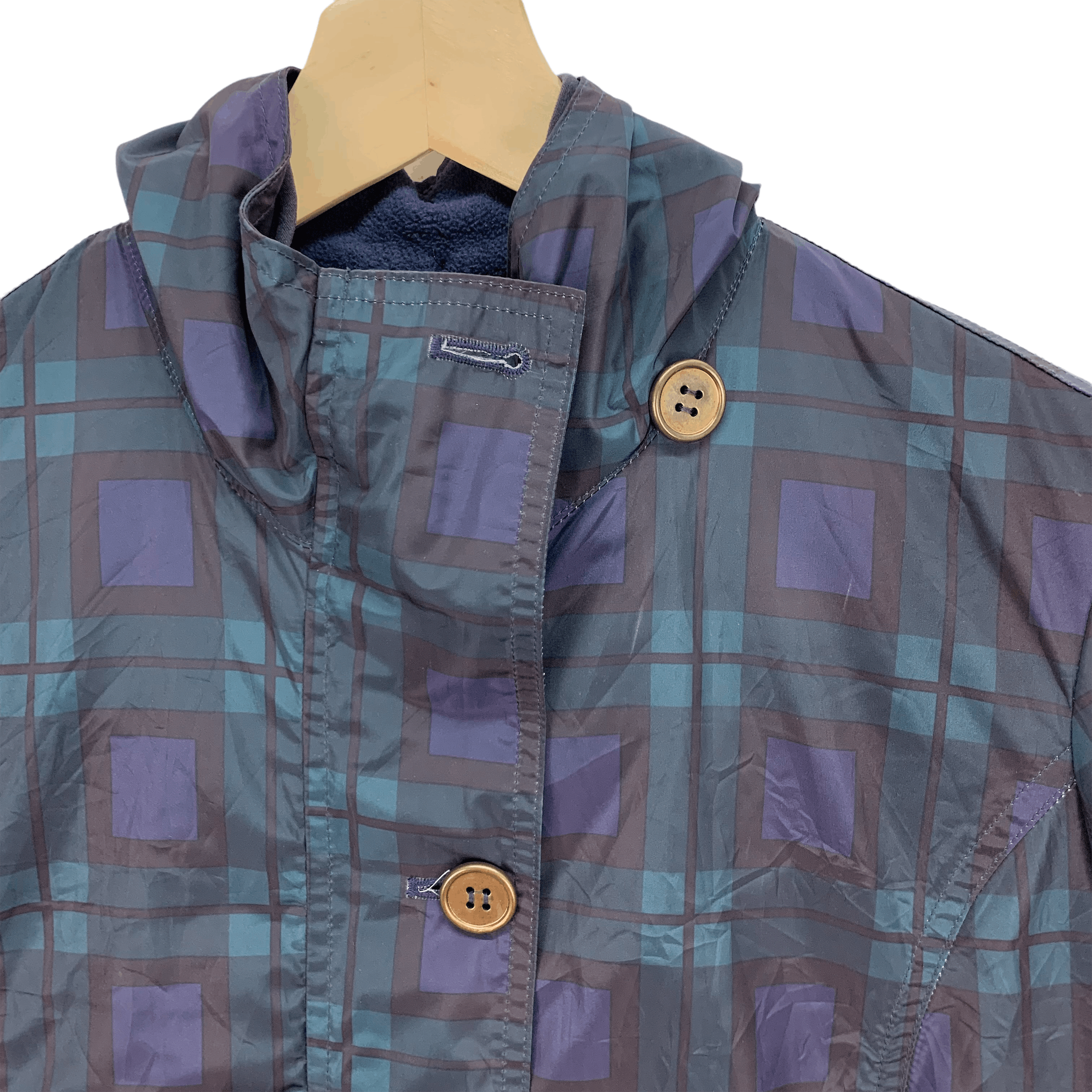 Junko Shimada Junko Shimada Part 2 Tartan Parka #3779-132 Size M / US 6-8 / IT 42-44 - 3 Thumbnail