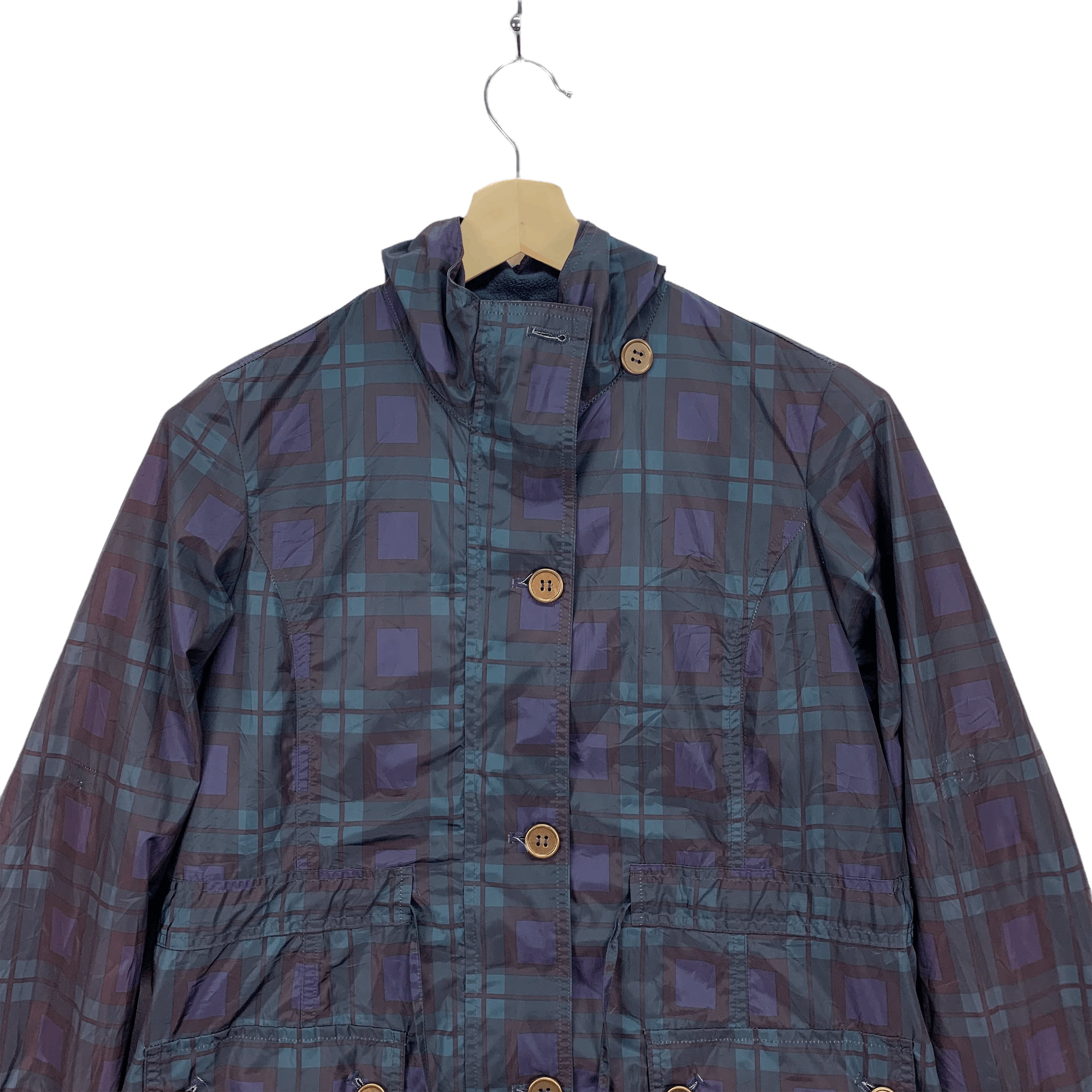 Junko Shimada Junko Shimada Part 2 Tartan Parka #3779-132 Size M / US 6-8 / IT 42-44 - 2 Thumbnail