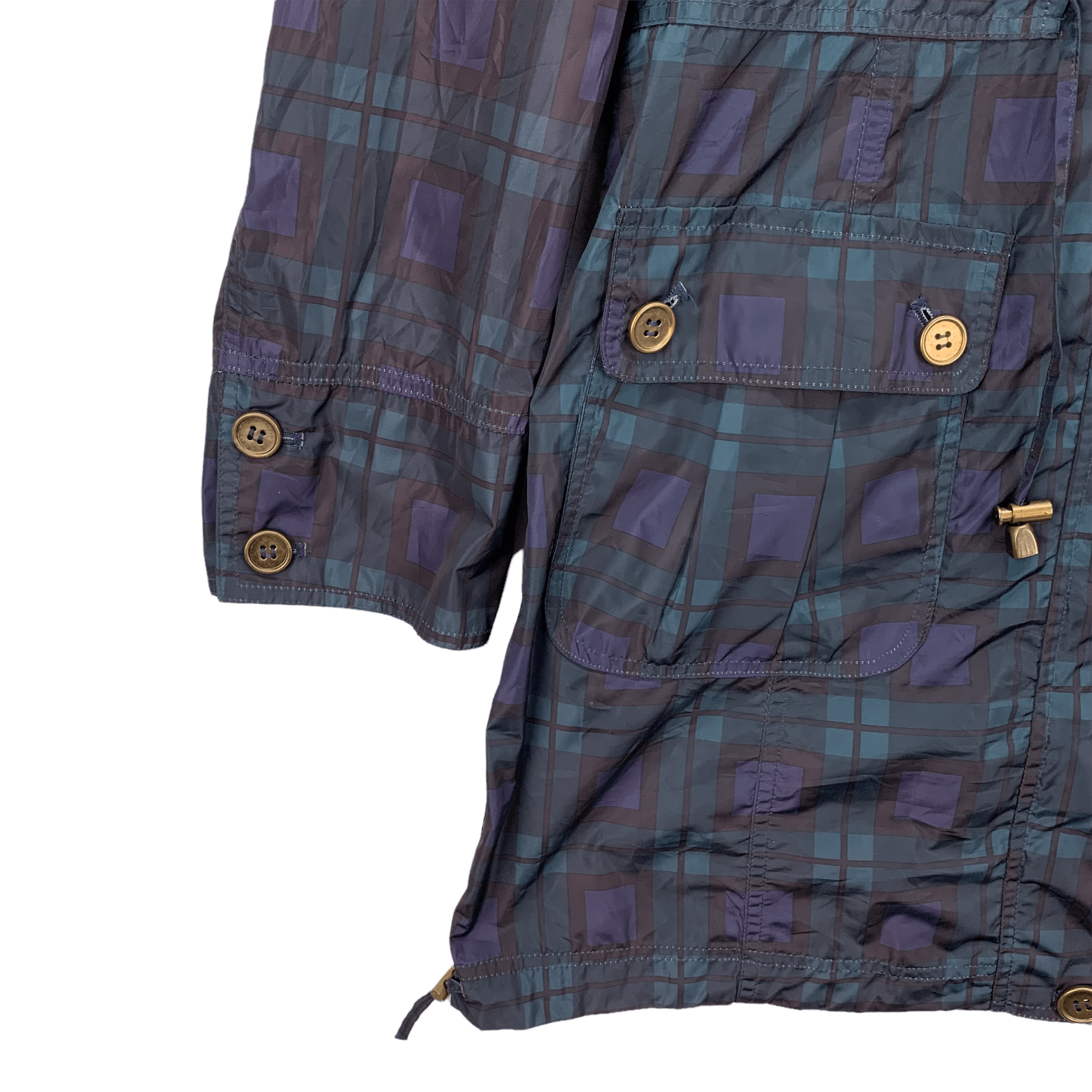 Junko Shimada Junko Shimada Part 2 Tartan Parka #3779-132 Size M / US 6-8 / IT 42-44 - 7 Thumbnail