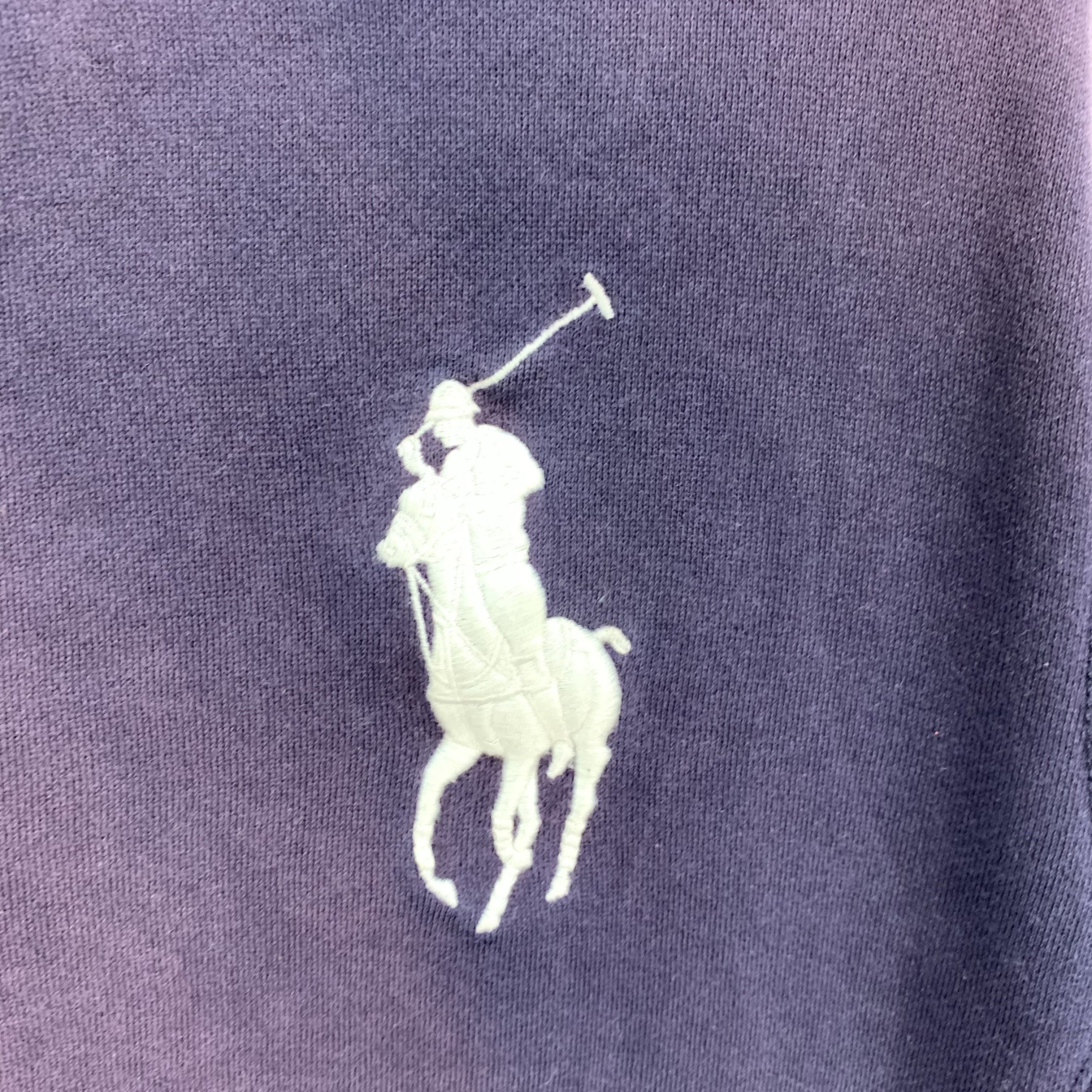 Polo Ralph Lauren TRASHED🔥 POLO RL USA NO 10 SUN FADED SWEATER #3928-132 Size US L / EU 52-54 / 3 - 5 Thumbnail