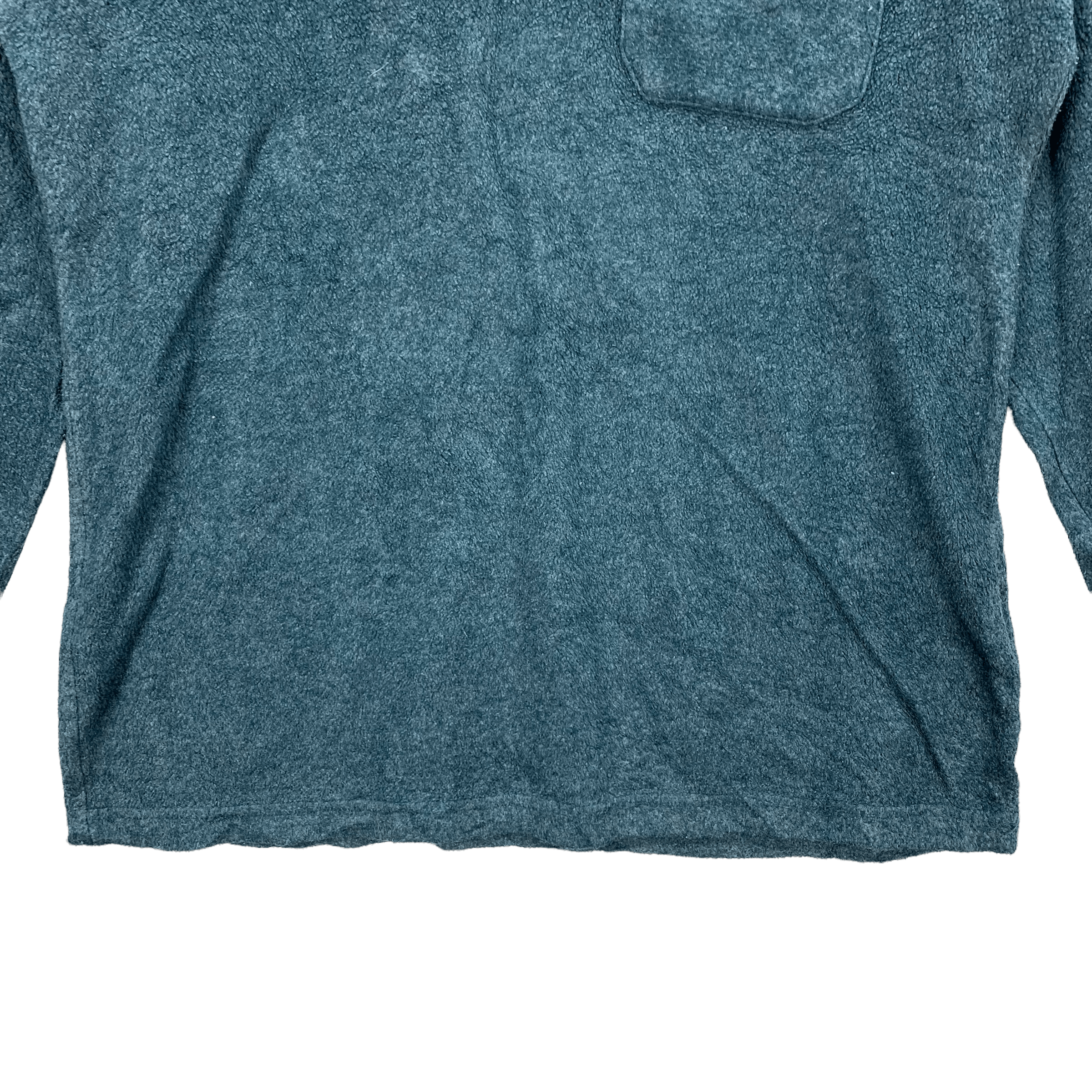 Japanese Brand Rudolph Valentino Fleece Polo Long Sleeve Shirts #3858-133 Size US M / EU 48-50 / 2 - 4 Thumbnail