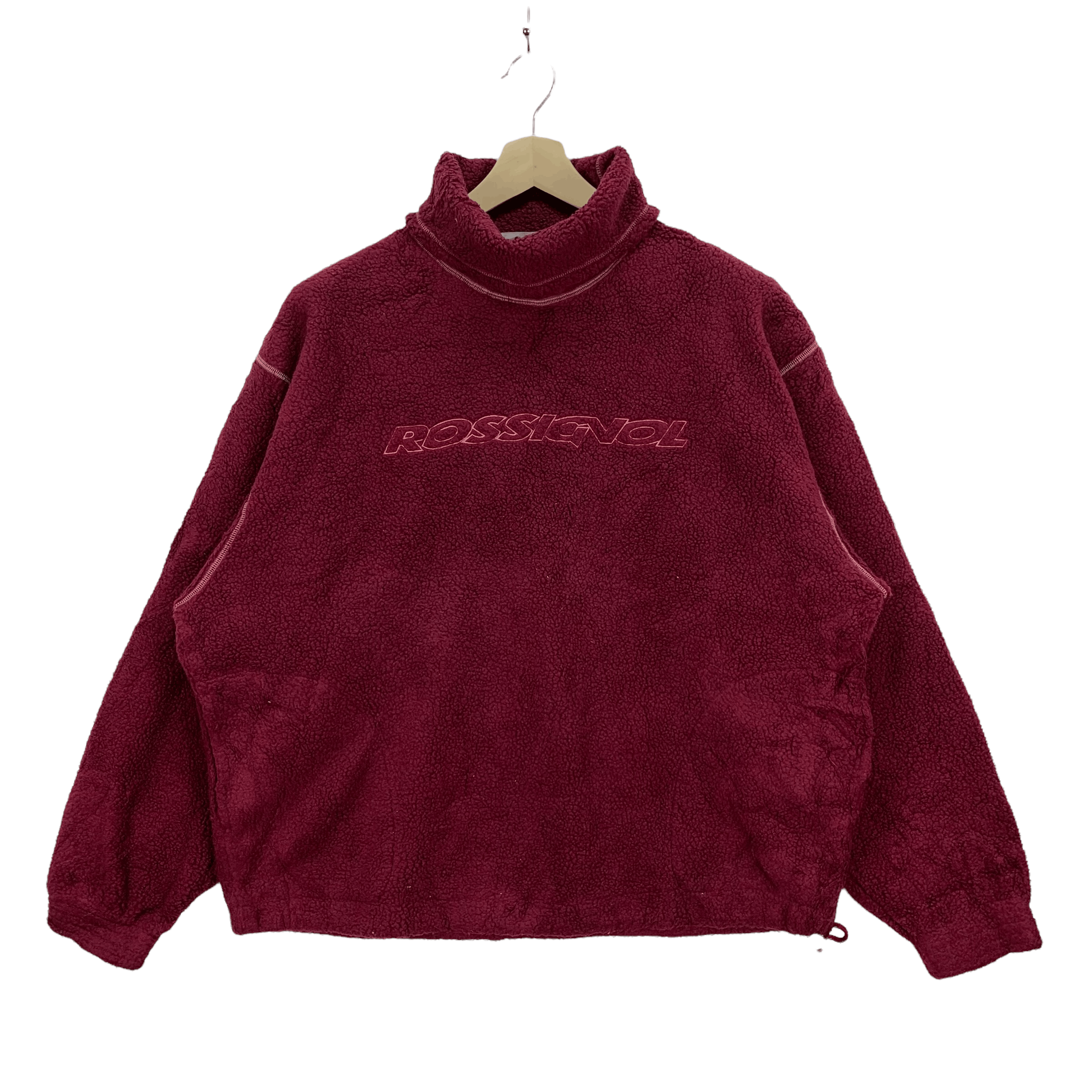 Japanese Brand × Vintage Rossignol Embroidery Big Logo Fleece #3854-133 Size US L / EU 52-54 / 3 - 1 Thumbnail