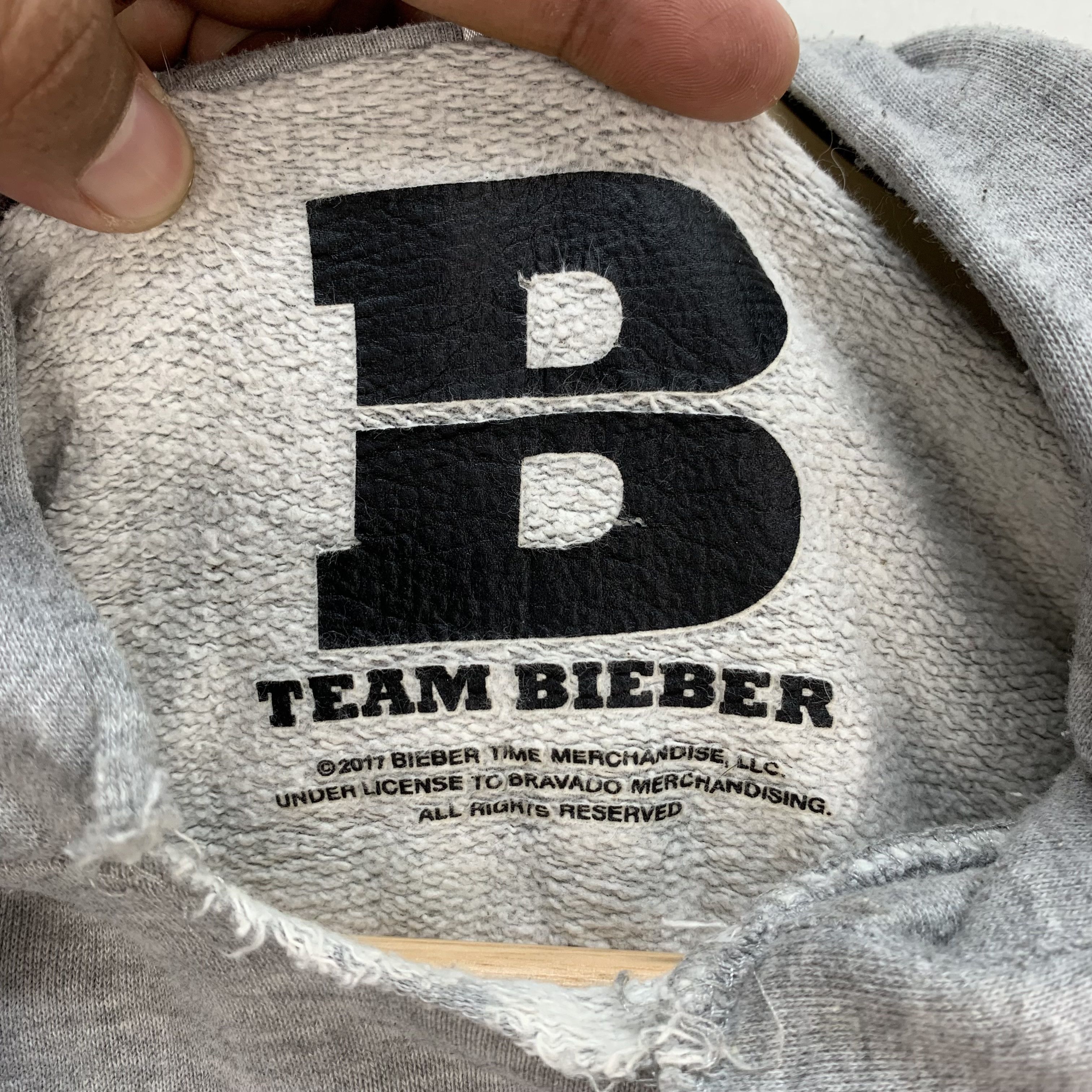 Band Tees Justin Bieber Stadium Tour Big Logo Hoodies #3851-133 Size US M / EU 48-50 / 2 - 10 Thumbnail