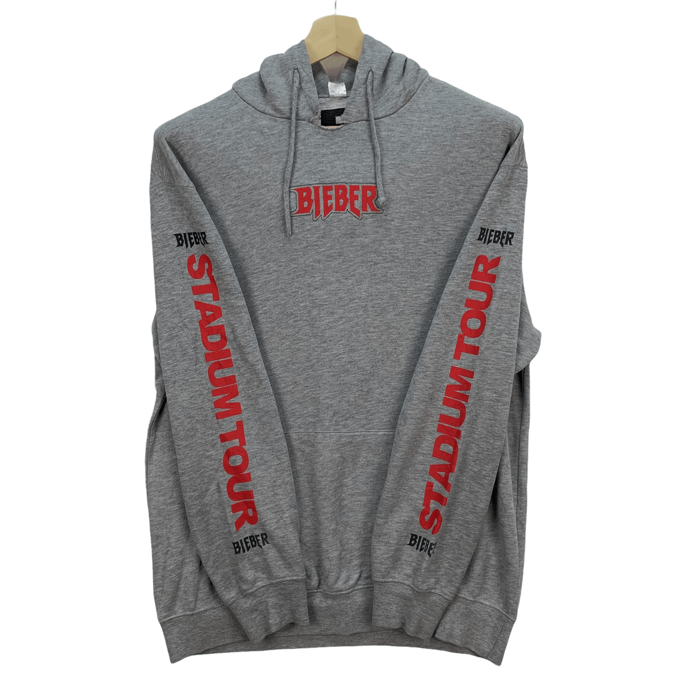 Band Tees Justin Bieber Stadium Tour Big Logo Hoodies #3851-133 Size US M / EU 48-50 / 2 - 7 Thumbnail
