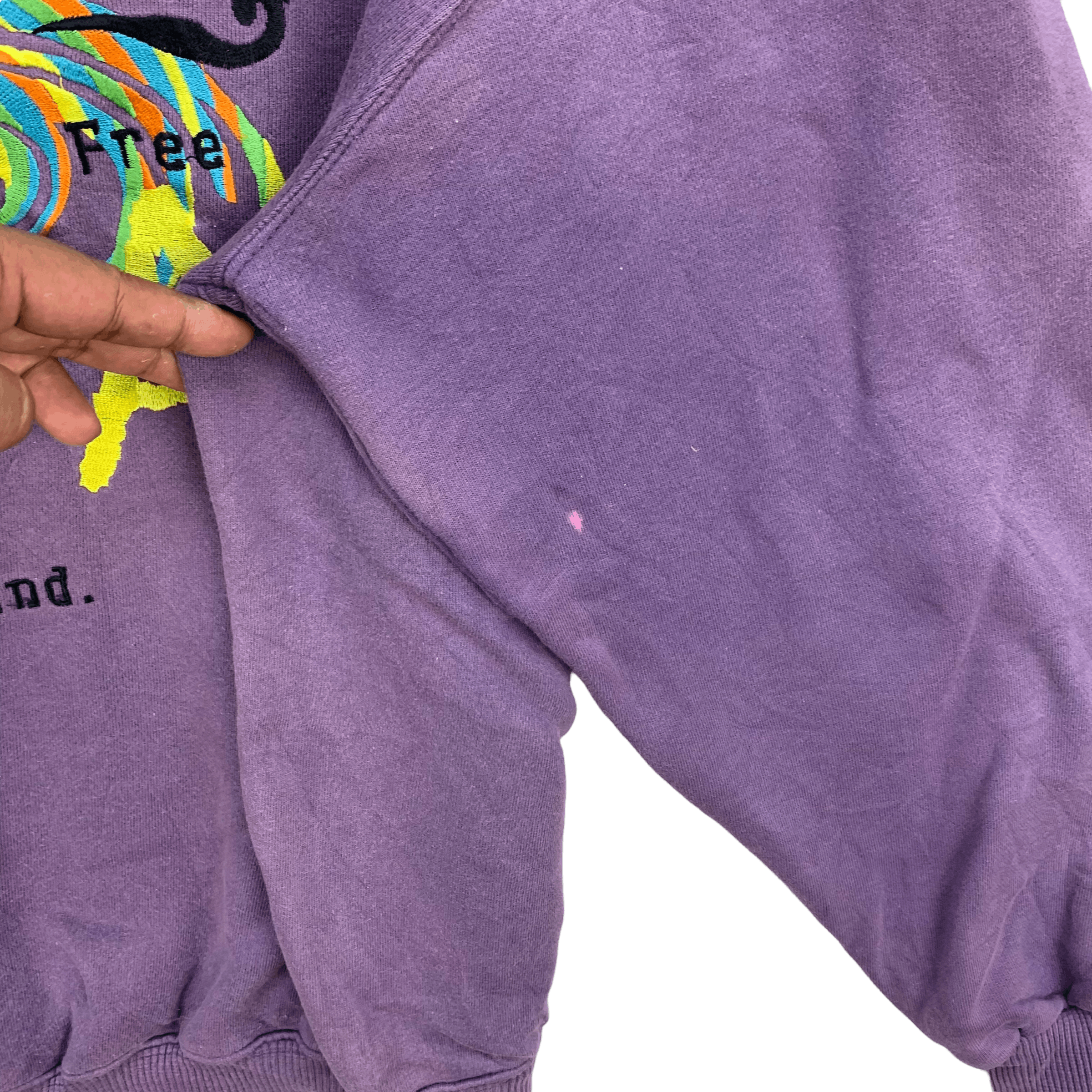 Japanese Brand Sun Faded Kasche A Free Soul Logo Sweatshirts #3839-133 Size US L / EU 52-54 / 3 - 3 Thumbnail