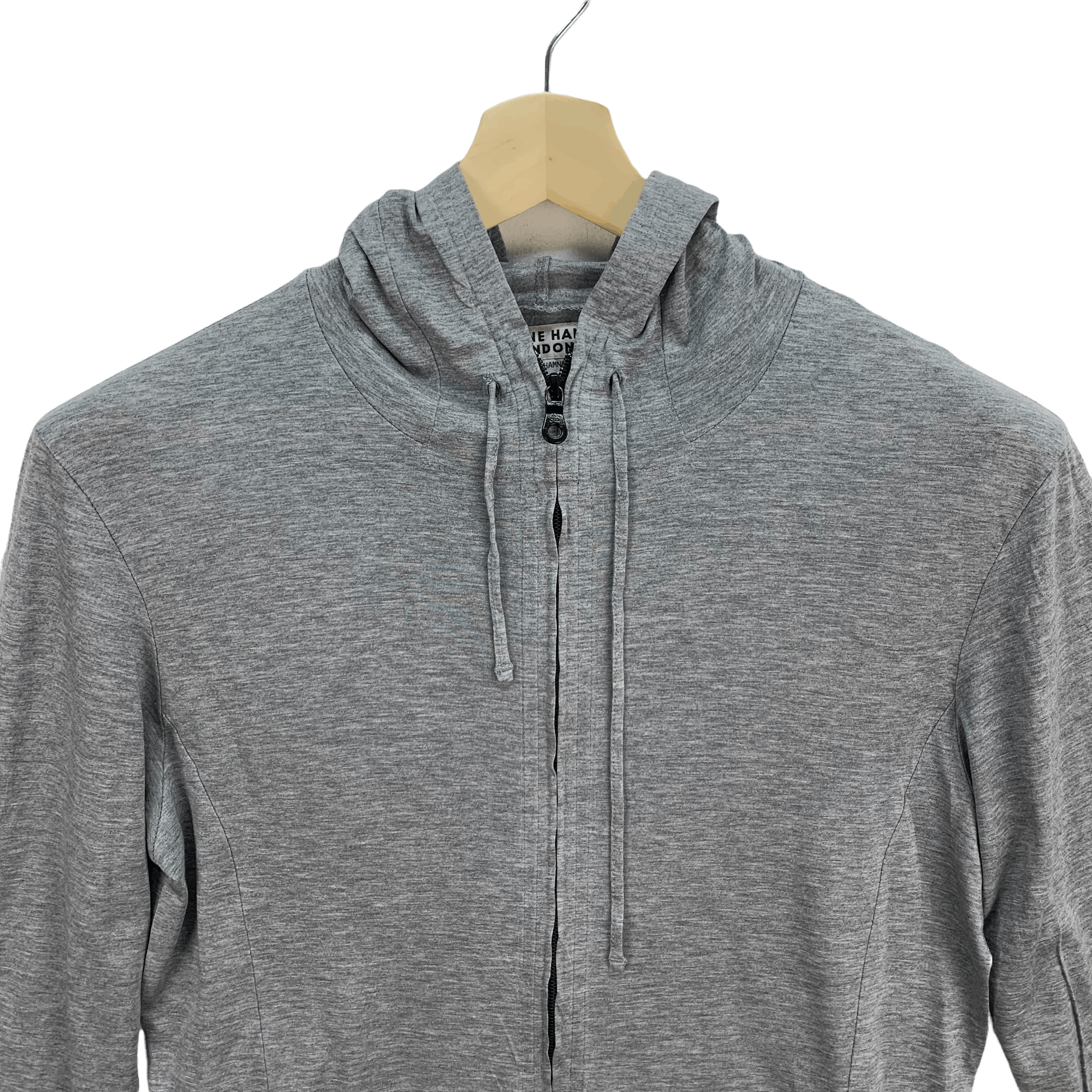Katharine Hamnett London Katharine Hamnett London Thin Hoodies #3833-133 Size L / US 10 / IT 46 - 2 Thumbnail
