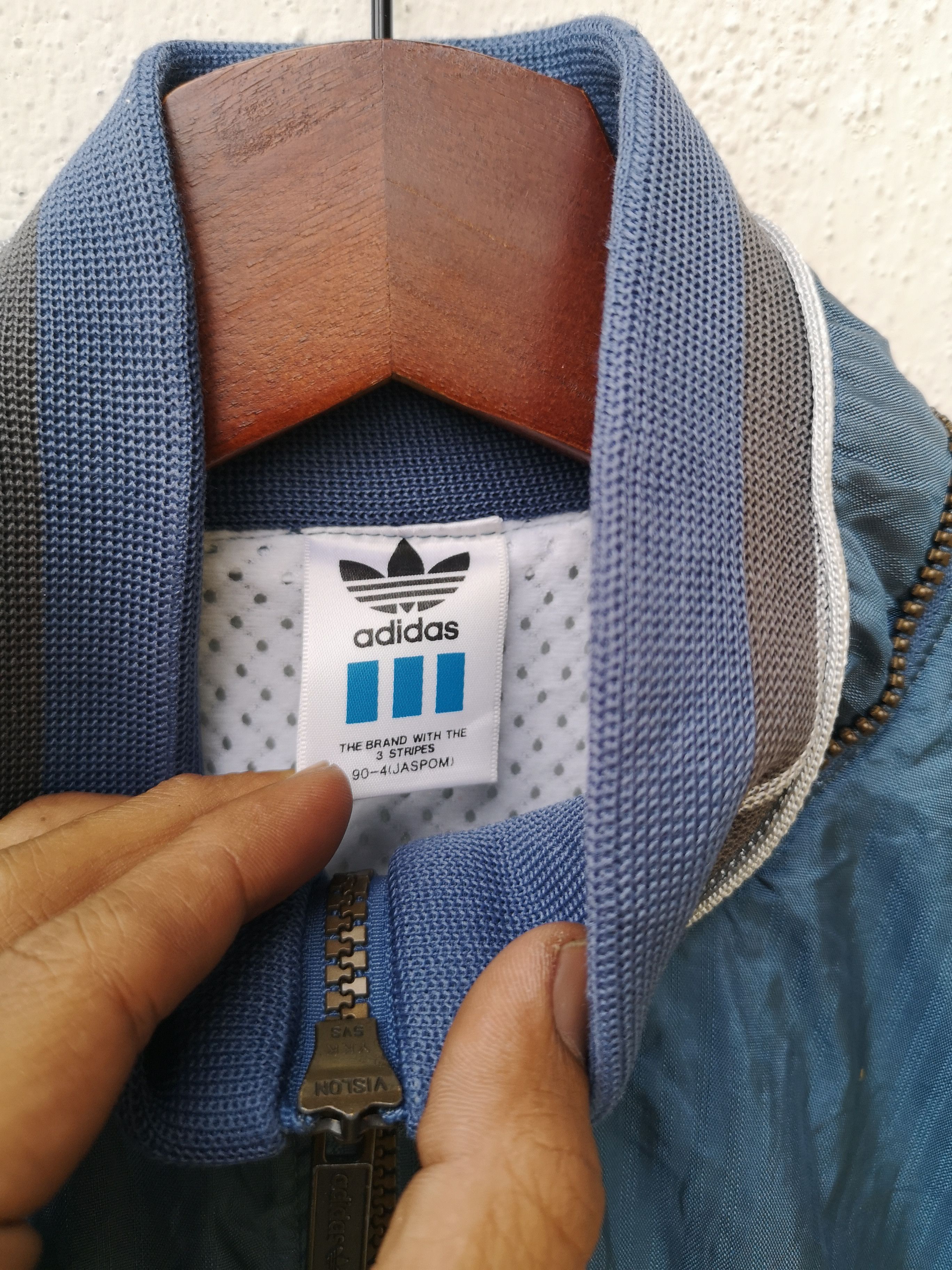 Adidas Vintage Adidas Jacket Size US L / EU 52-54 / 3 - 3 Thumbnail