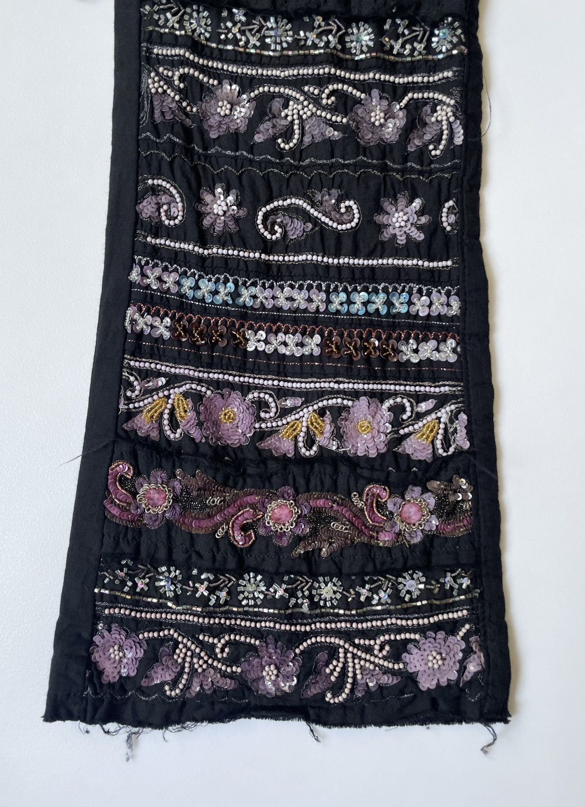 Comme des Garcons A/W 04 Embroidered Flared Leg Trousers Size 28" / US 6 / IT 42 - 11 Thumbnail