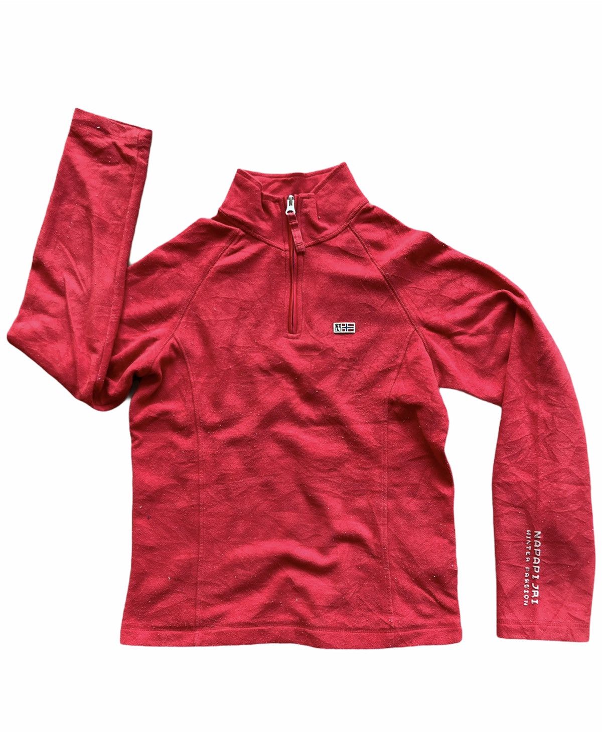 image of Napapijri Napajiri Sweater in Red, Women's (Size Small)