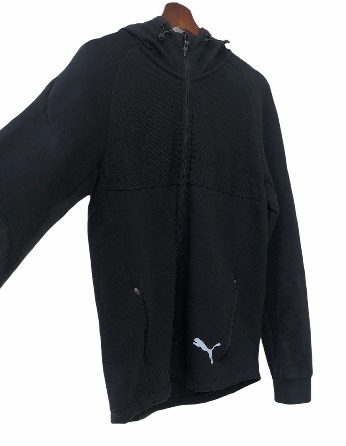 Japanese Brand Puma Sweater Jacket Size US L / EU 52-54 / 3 - 3 Thumbnail