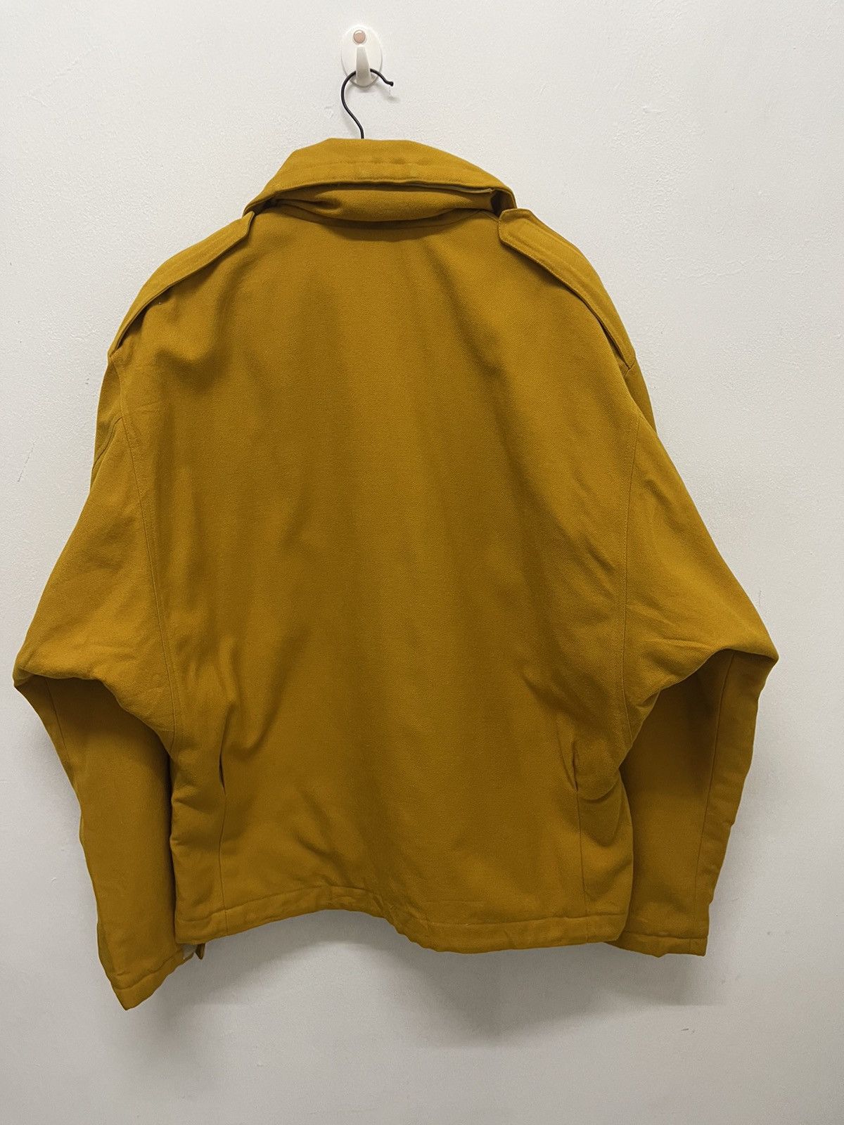Dries Van Noten Vintage Dries Van Noten Wool Varsity Hoodies Size US XL / EU 56 / 4 - 7 Thumbnail