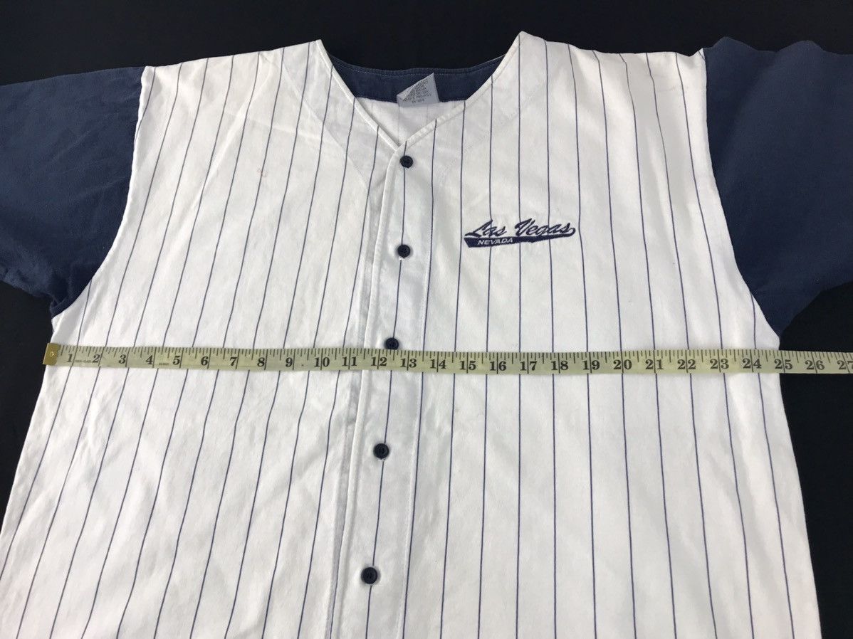 Vintage Badgers Sportswear Striped Button Up Jerseys Tee Printed Size US XL / EU 56 / 4 - 9 Thumbnail