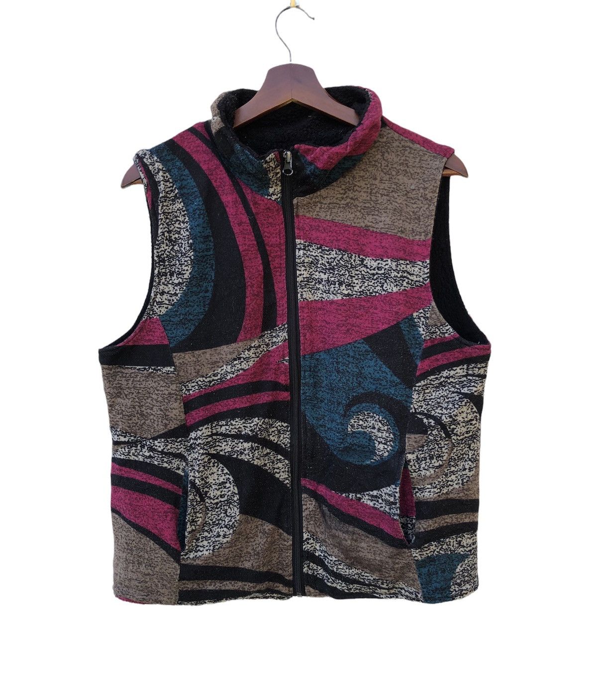 Japanese Brand Japanese Brand By Episode Full Print Vest Jacket Size US M / EU 48-50 / 2 - 1 Thumbnail