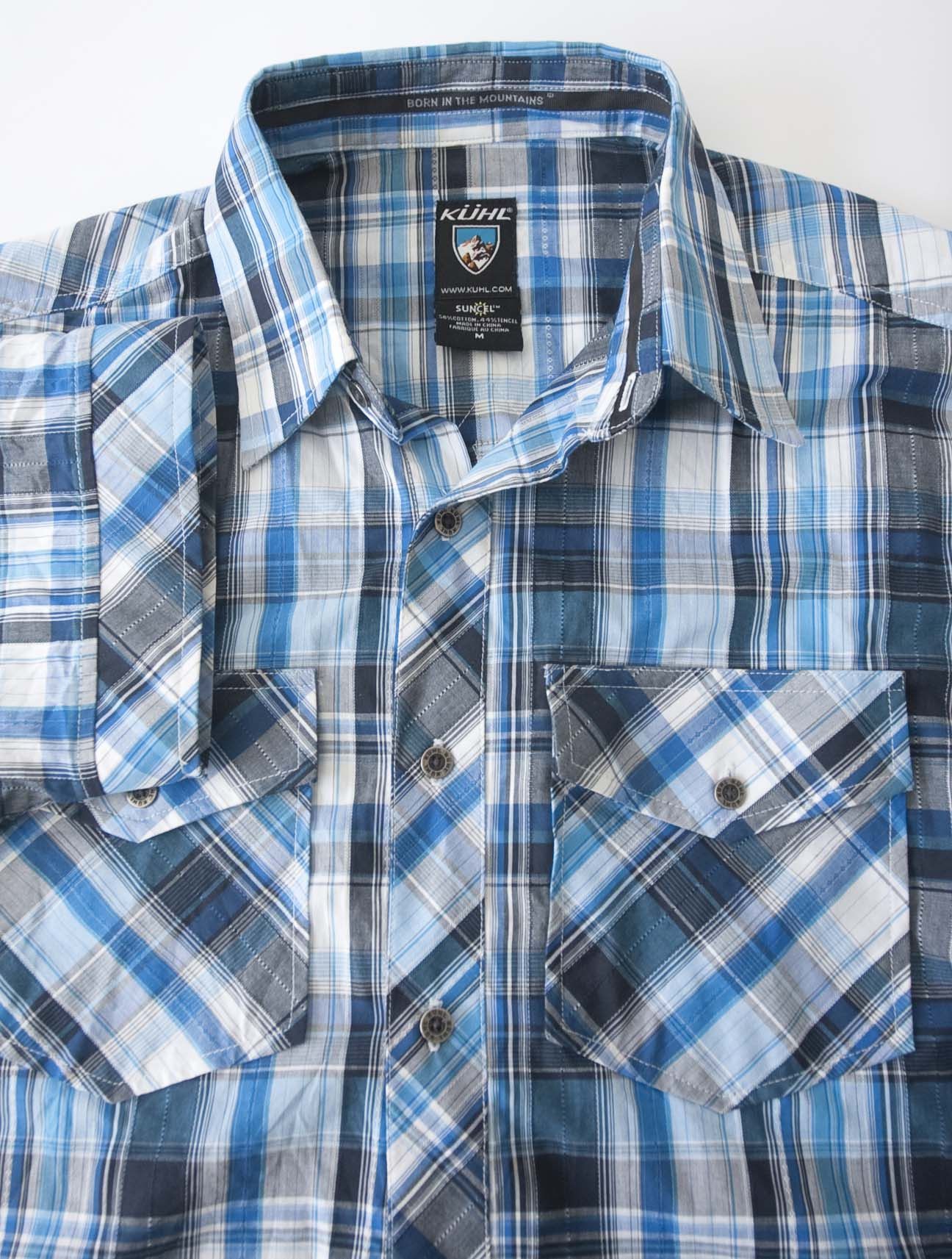 Kuhl * Kuhl Shirt Suncel Blue Plaid Size M Size US M / EU 48-50 / 2 - 1 Thumbnail