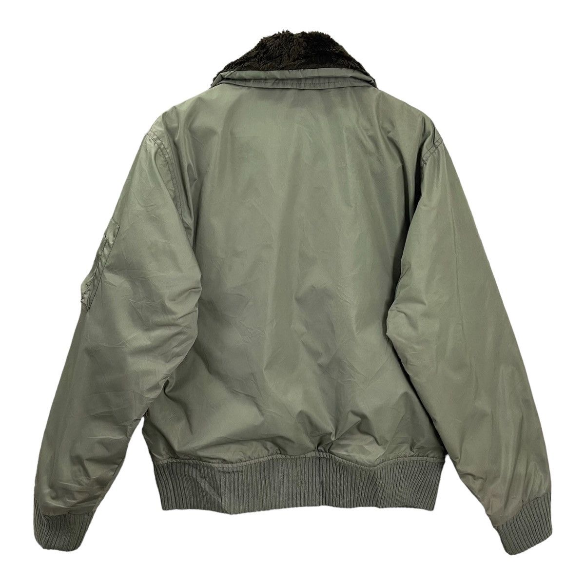 Alpha Industries 🔥Blighter Flyers MA-1 Man Intermediate Bomber Jacket Size US L / EU 52-54 / 3 - 5 Thumbnail
