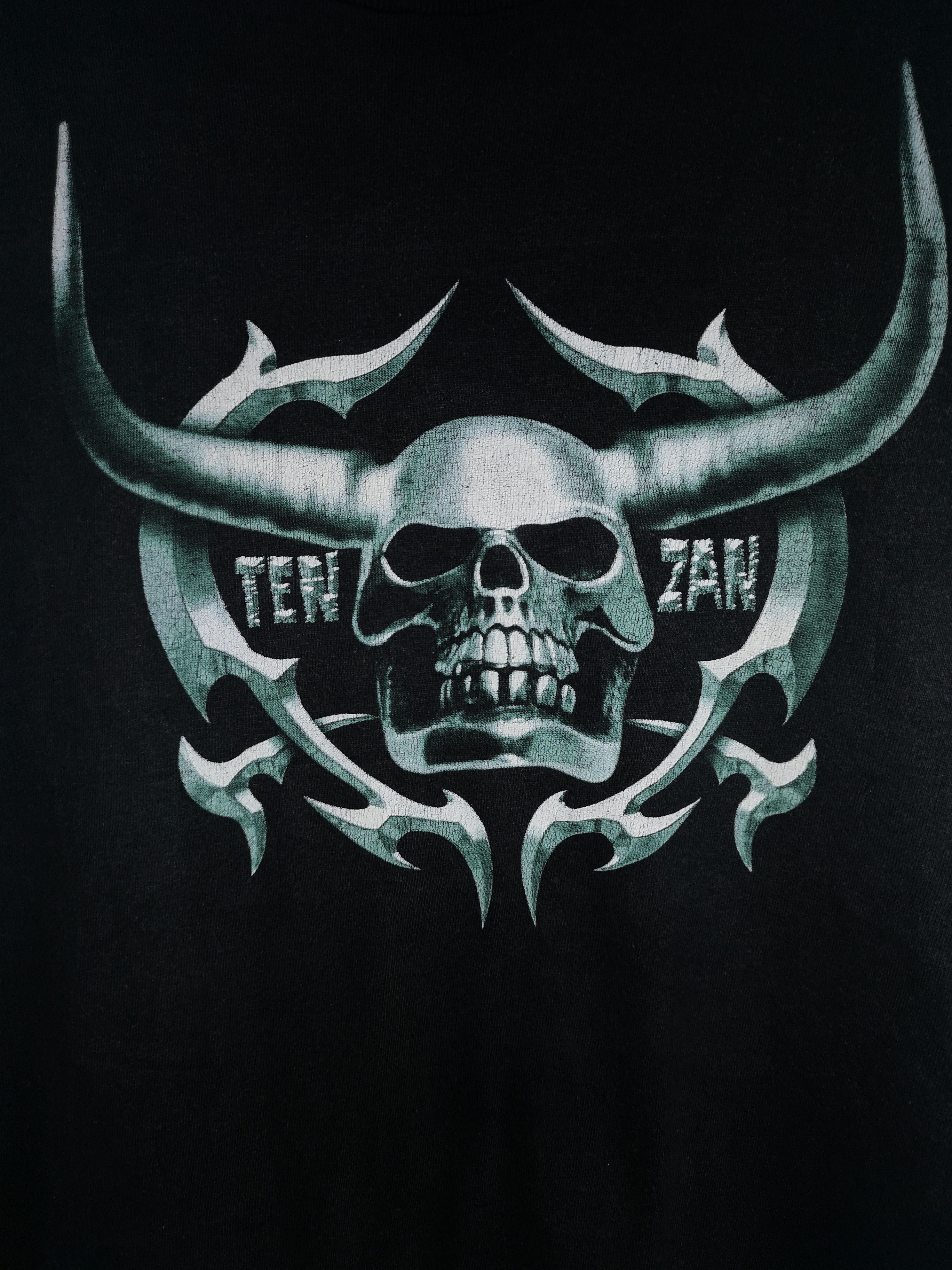 Japanese Brand × WWF Vintage Japanese Pro Wrestling Ten Zan Skull Size US M / EU 48-50 / 2 - 3 Thumbnail