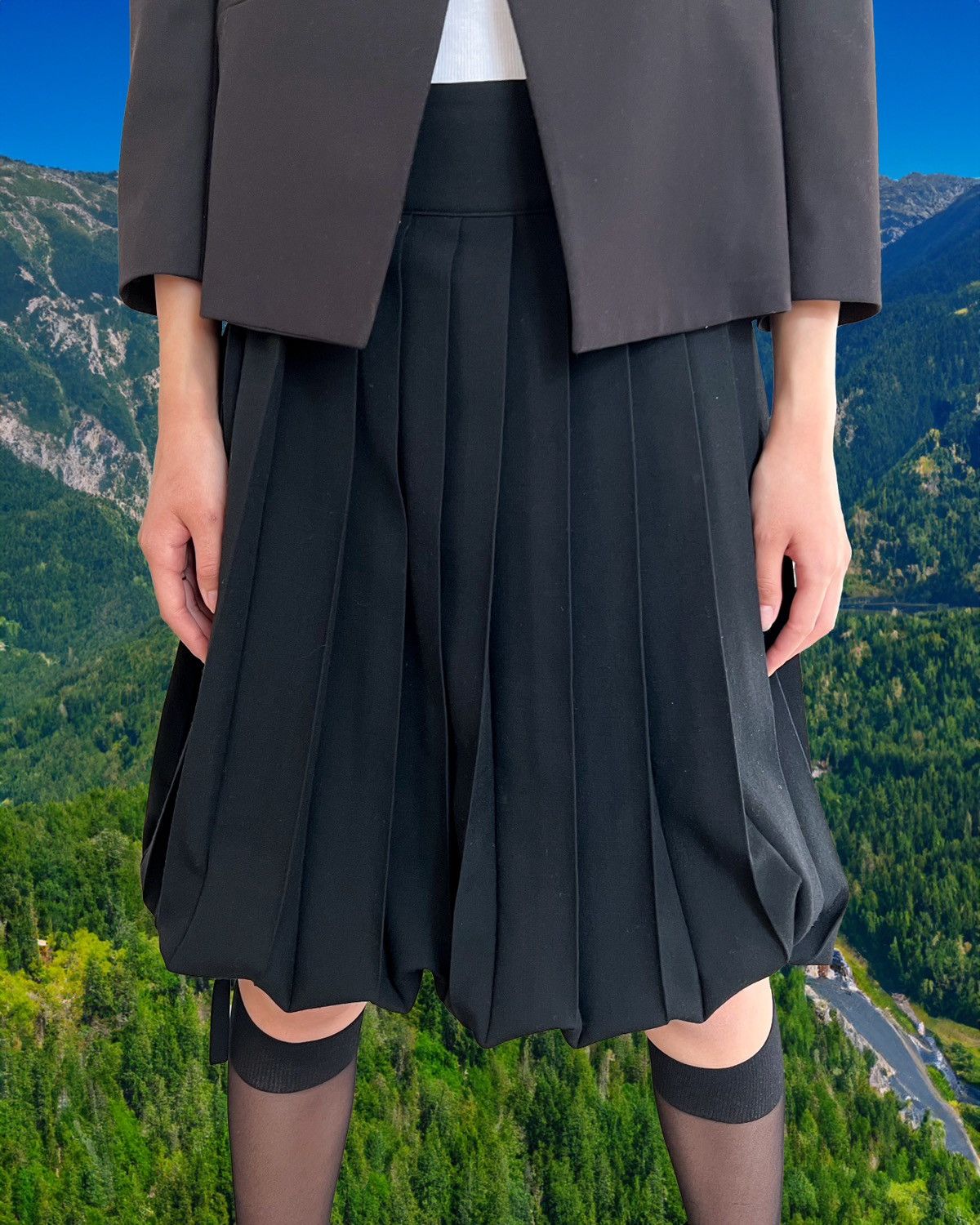 Y’s belt skirt
