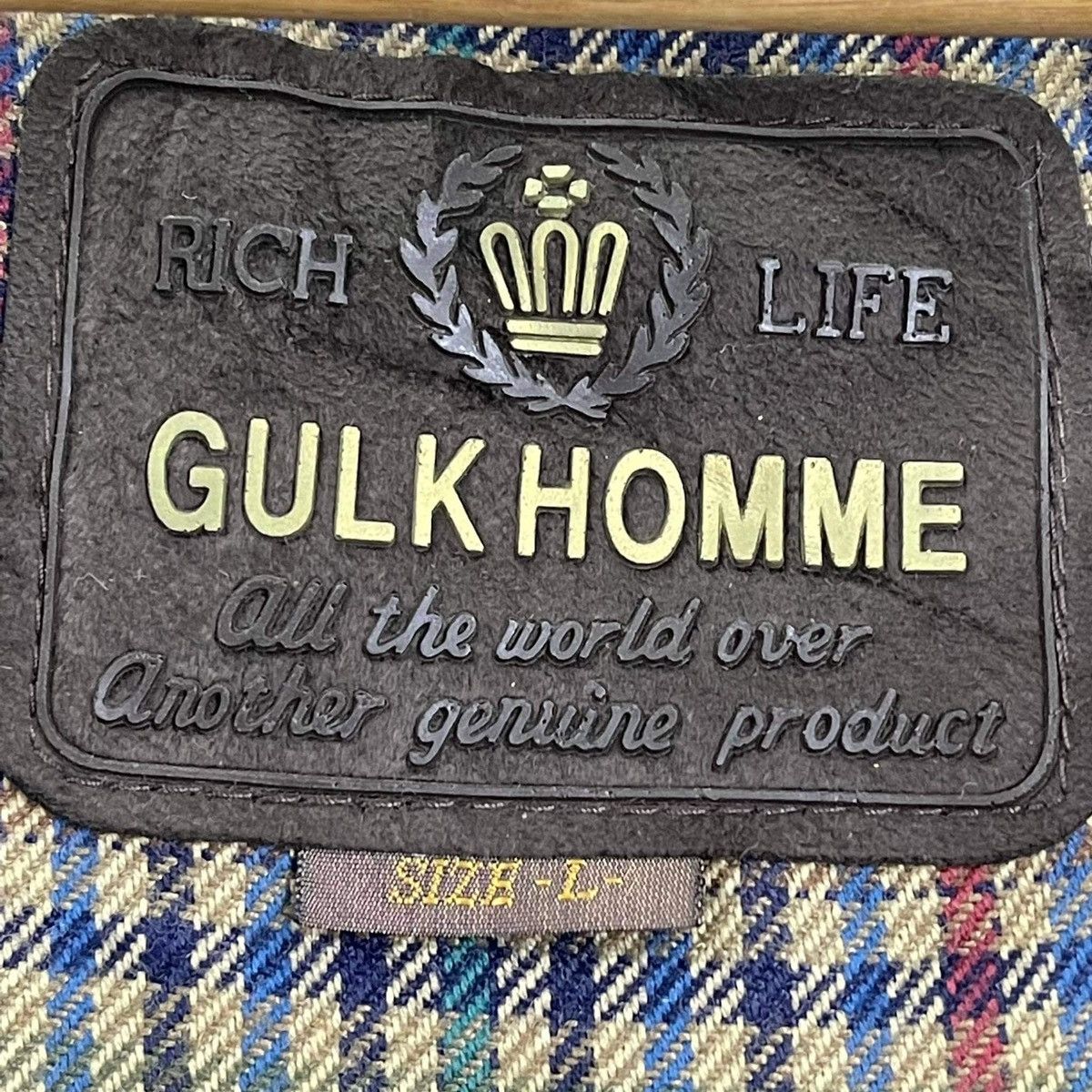 Japanese Brand Nice Design💥 GulkHomme Wool Jacket Size M Size US M / EU 48-50 / 2 - 7 Thumbnail