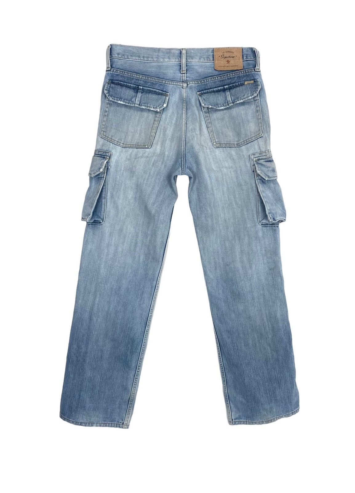 Levi's Rare‼️ DISTRESSED Levi’s Signature Cargo Jeans Size US 32 / EU 48 - 6 Thumbnail