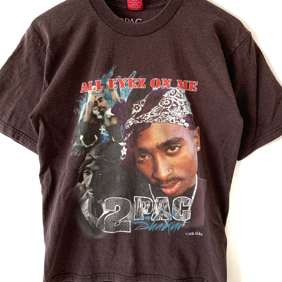 Rap Tees 2pac All Eyez On Me Amaru Tupac T Shirt Size US M / EU 48-50 / 2 - 2 Thumbnail