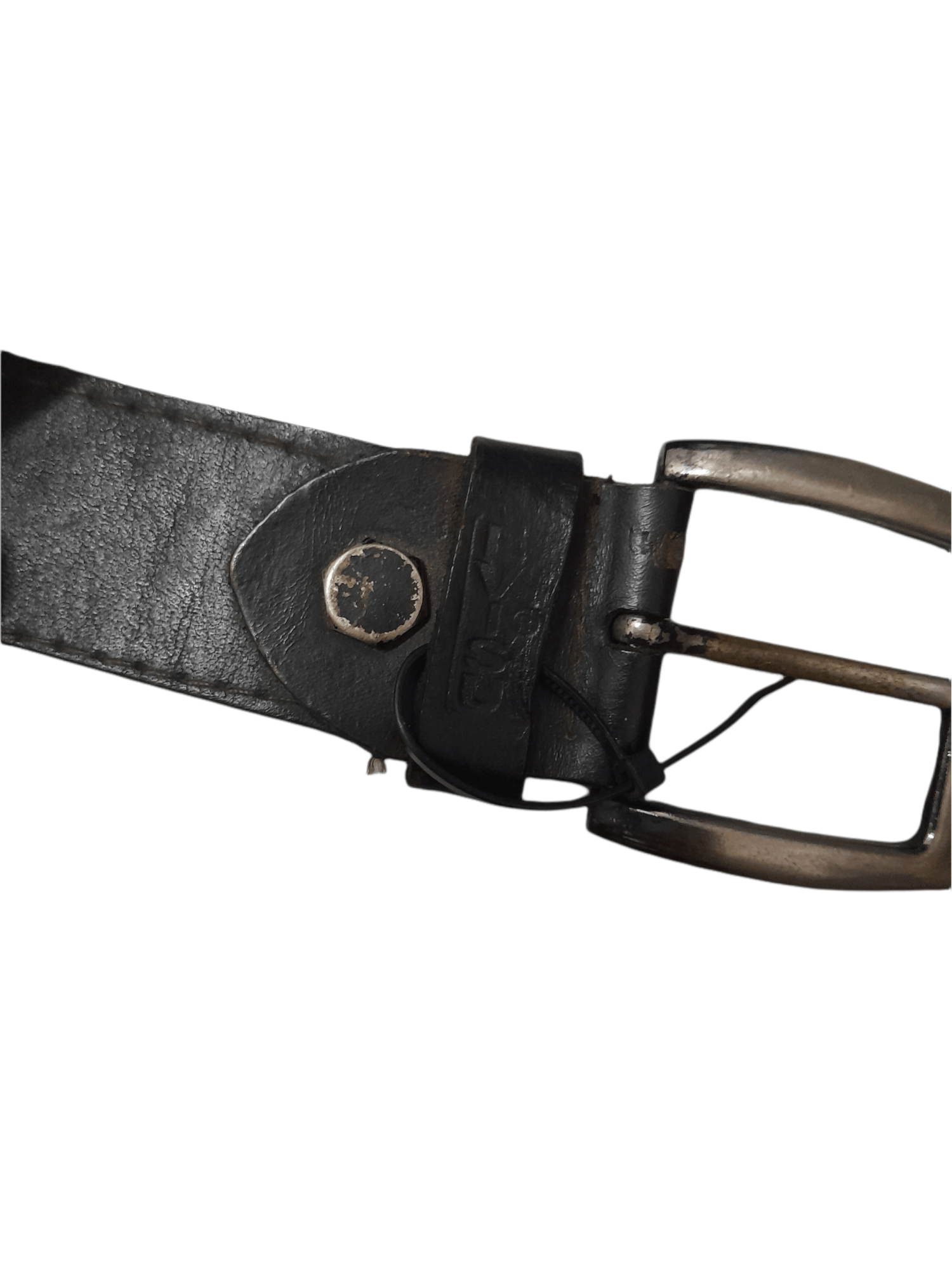 Evisu × Japanese Brand EVISU x ASK ENQUIRED LEATHER BELT (D611) Size ONE SIZE - 2 Thumbnail