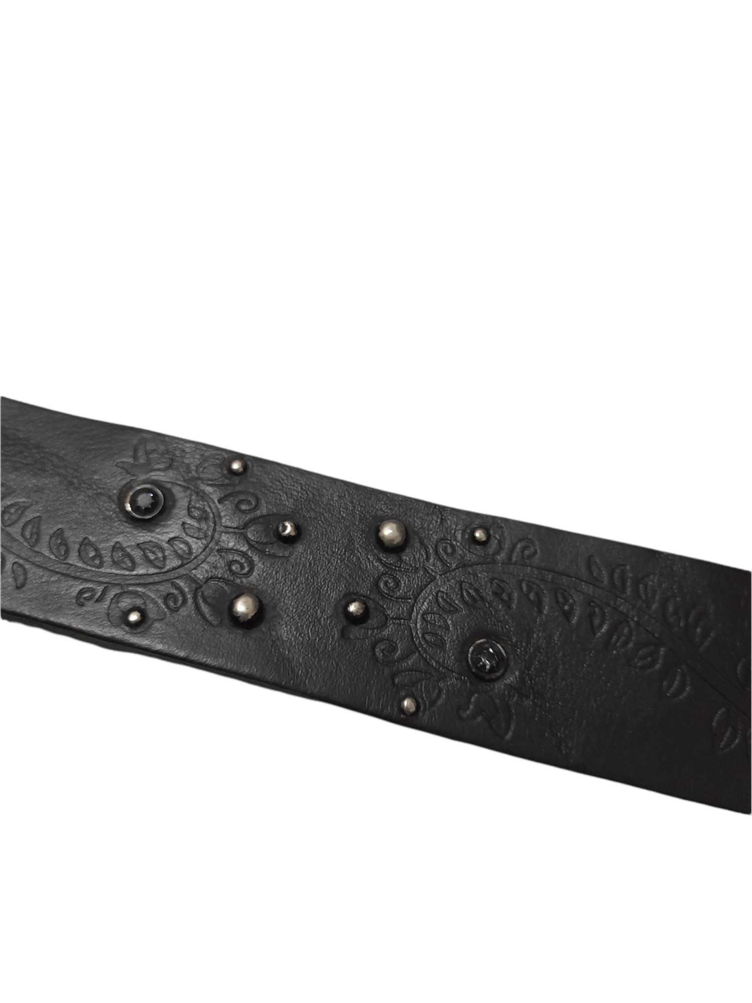 Evisu × Japanese Brand EVISU x ASK ENQUIRED LEATHER BELT (D611) Size ONE SIZE - 3 Thumbnail