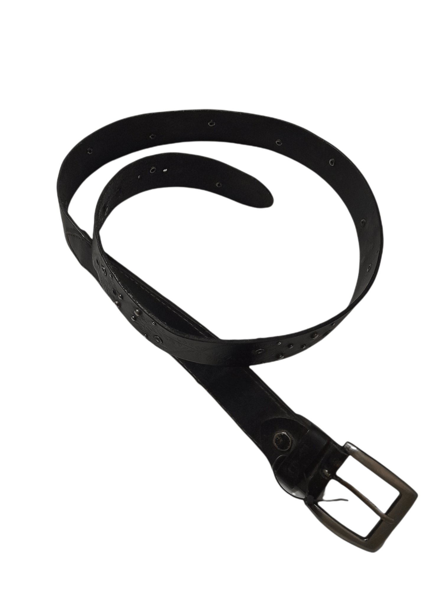 Evisu × Japanese Brand EVISU x ASK ENQUIRED LEATHER BELT (D611) Size ONE SIZE - 1 Thumbnail