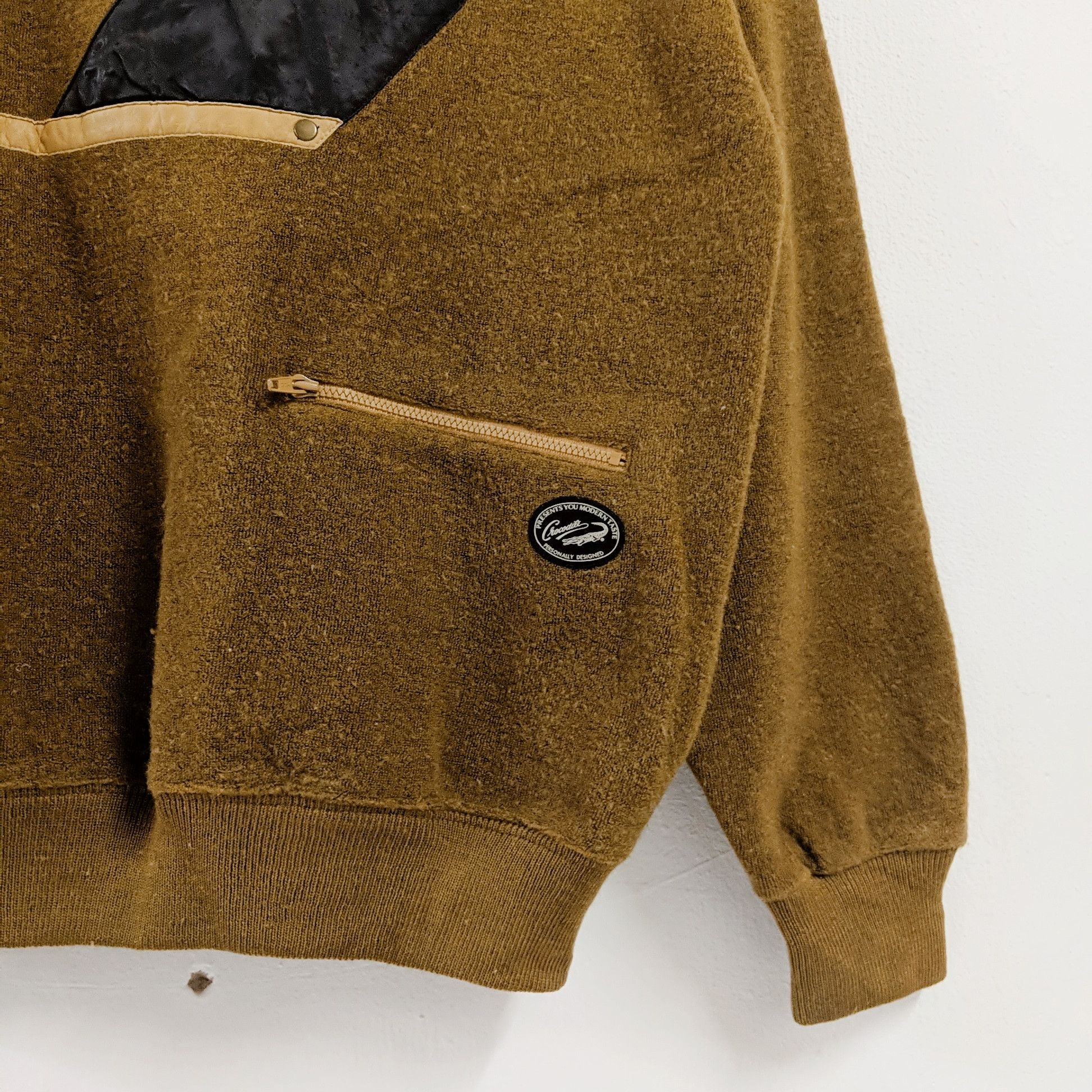 Aran Isles Knitwear × Japanese Brand × Vintage Vintage Crocodile Original Design Knitwear Sweater Size US L / EU 52-54 / 3 - 6 Thumbnail