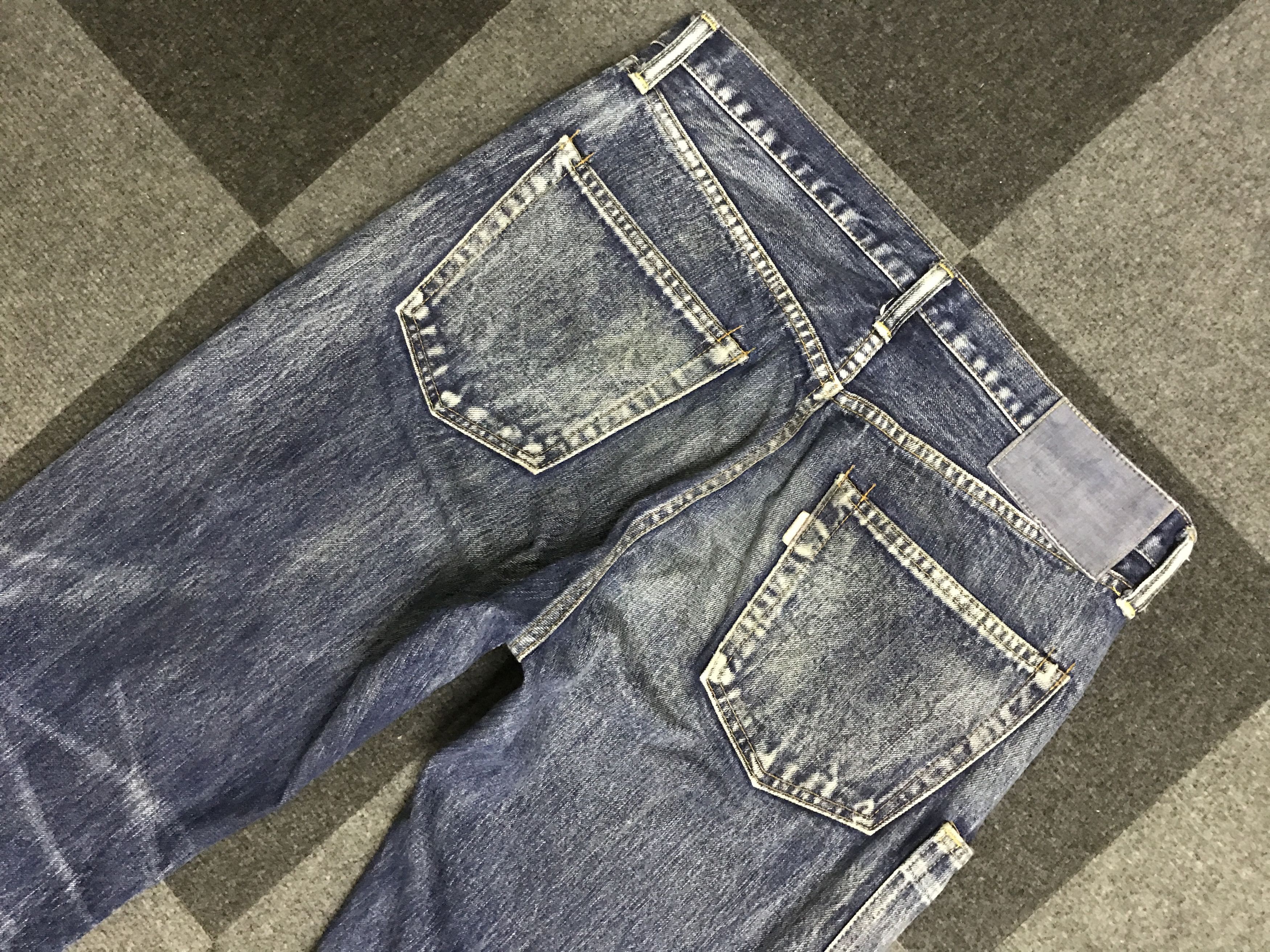 Yohji Yamamoto D133 SPOTTED HORSE Yohji Yamomoto Archival Selvedge Jeans Size US 32 / EU 48 - 11 Thumbnail
