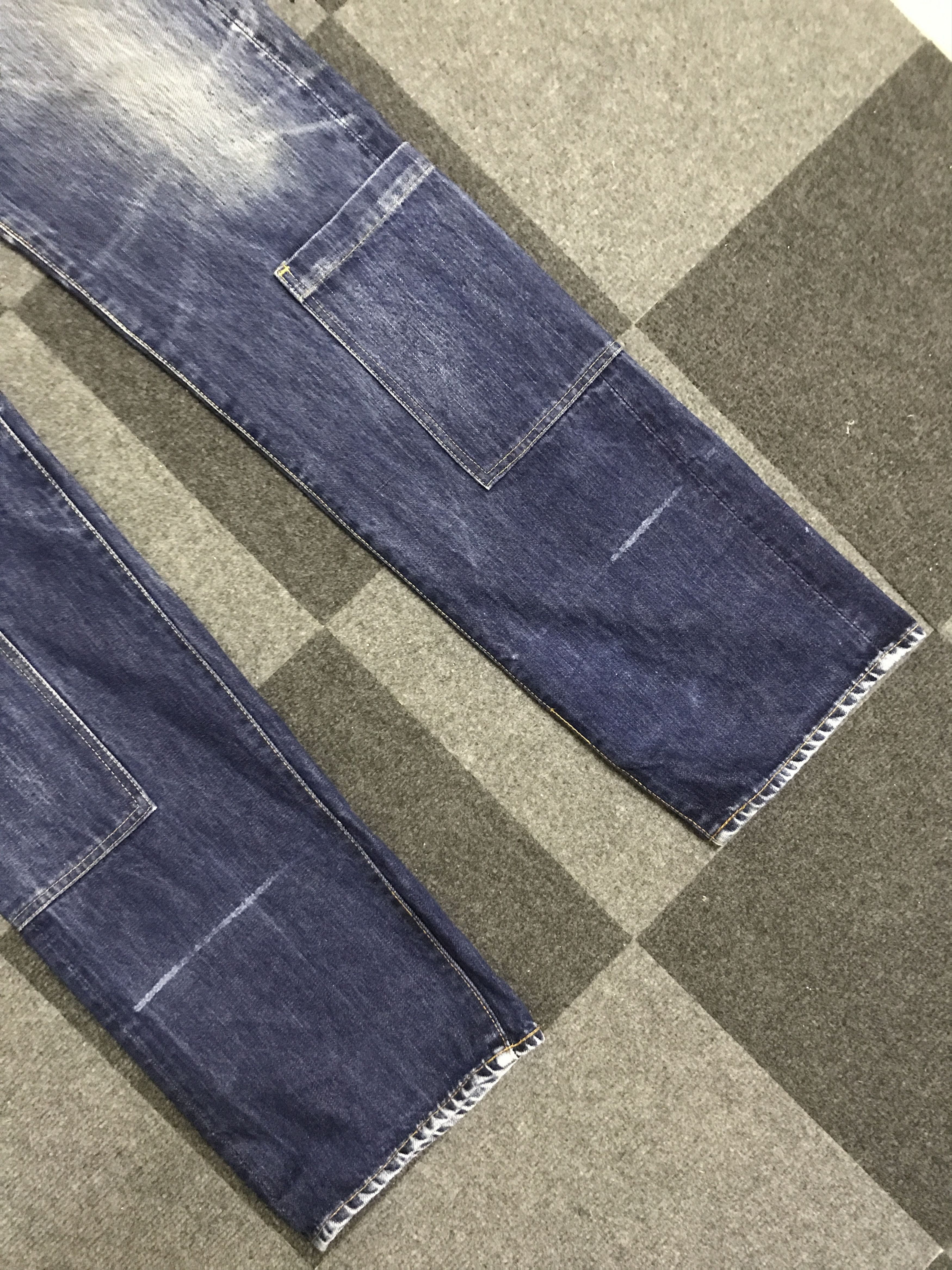 Yohji Yamamoto D133 SPOTTED HORSE Yohji Yamomoto Archival Selvedge Jeans Size US 32 / EU 48 - 4 Thumbnail