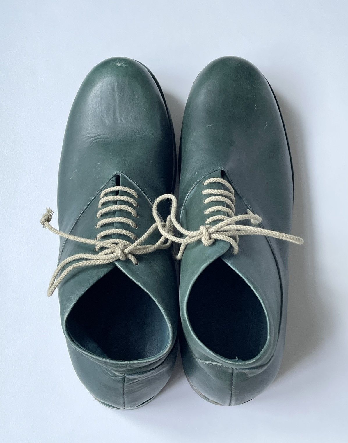 Cherevichkiotvichki Petrol Green Two Piece Derby Boots Size US 9 / EU 42 - 8 Thumbnail