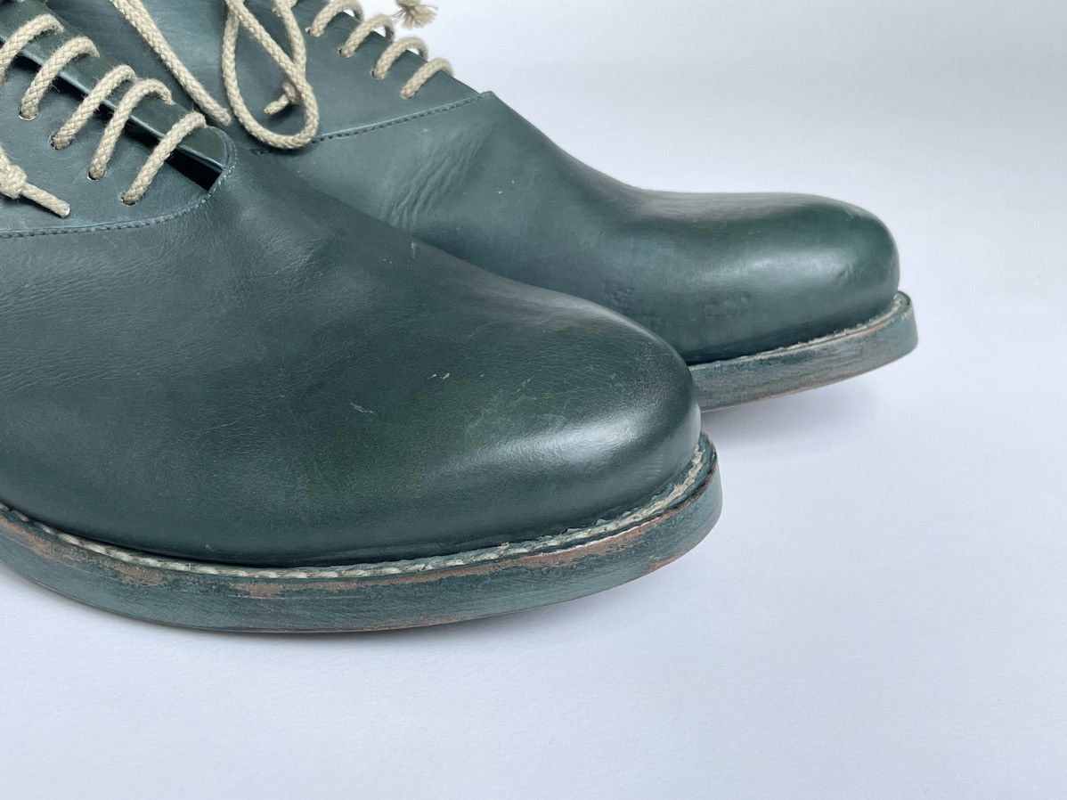 Cherevichkiotvichki Petrol Green Two Piece Derby Boots Size US 9 / EU 42 - 7 Thumbnail