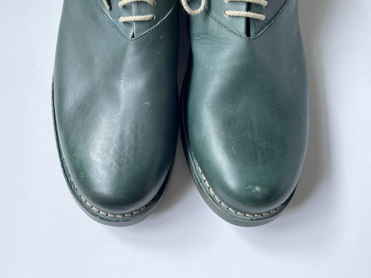 Cherevichkiotvichki Petrol Green Two Piece Derby Boots Size US 9 / EU 42 - 5 Thumbnail
