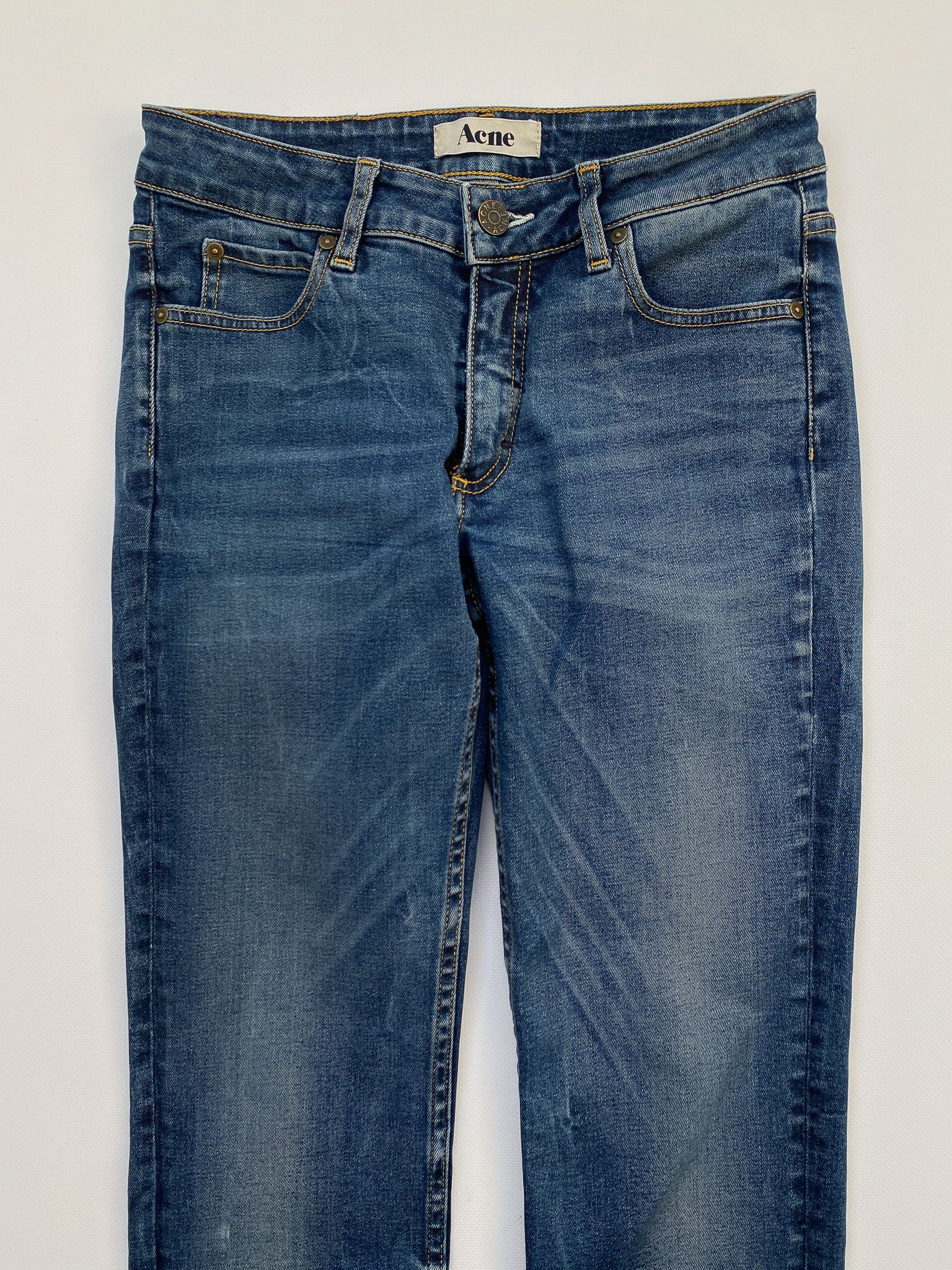 Acne Studios ACNE Blue Denim Pants Jeans 29x32 Size US 29 - 7 Thumbnail