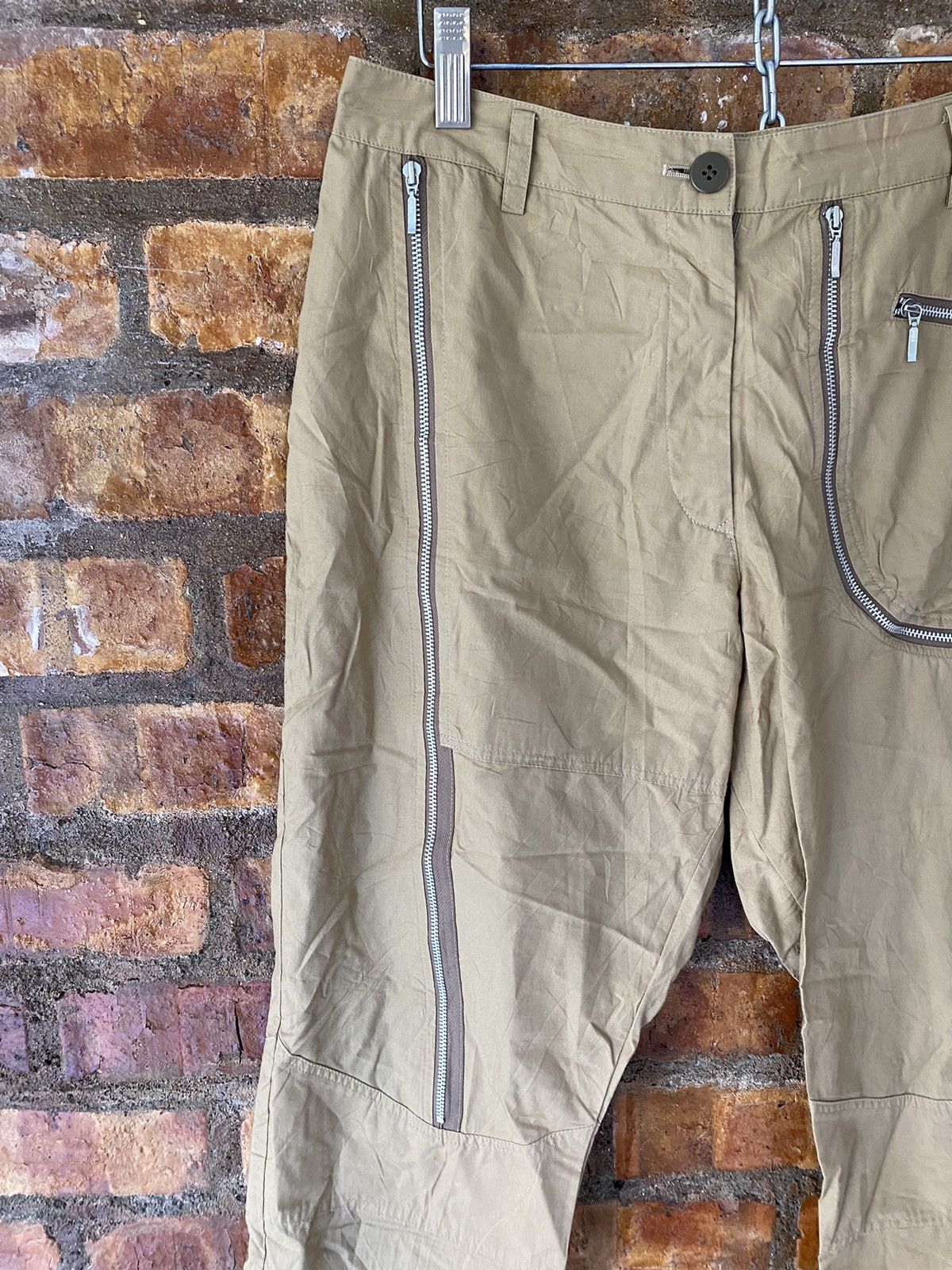 Isamu Katayama Backlash 90s LUCENTPRIX Japan Curve Zipper light pants Size US 29 - 6 Thumbnail
