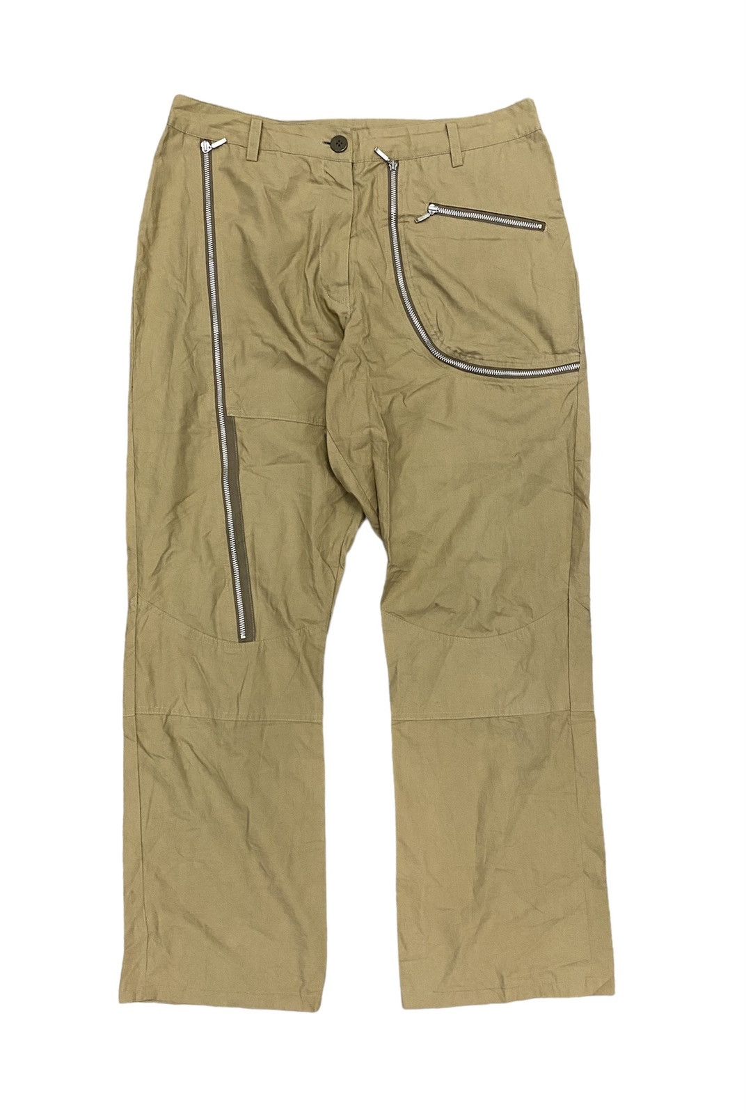 Isamu Katayama Backlash 90s LUCENTPRIX Japan Curve Zipper light pants Size US 29 - 1 Thumbnail