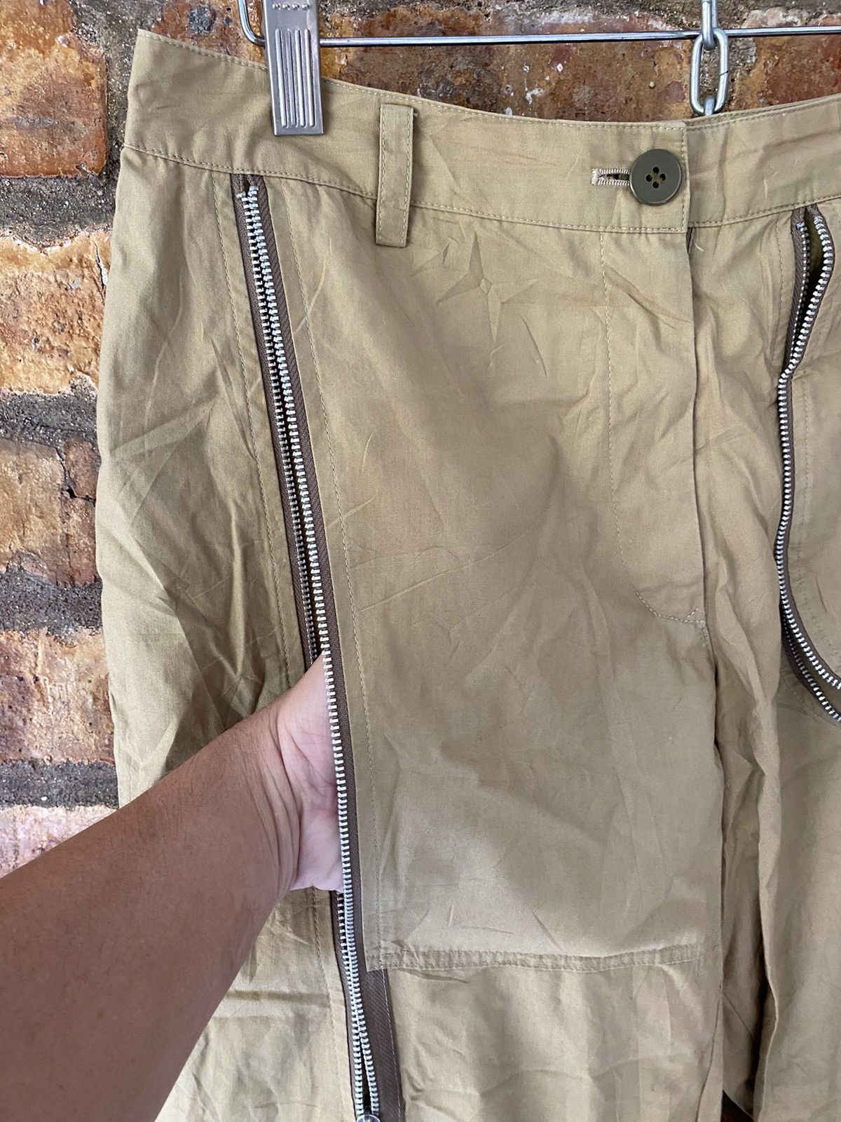 Isamu Katayama Backlash 90s LUCENTPRIX Japan Curve Zipper light pants Size US 29 - 8 Thumbnail