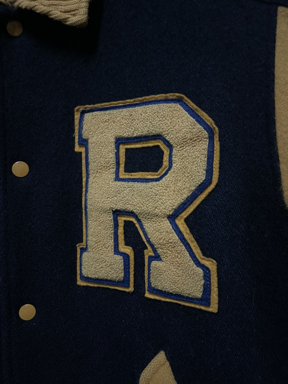 Edwin × Vintage Rich Man by Edwin Wool Varsity Jacket Size US M / EU 48-50 / 2 - 8 Thumbnail