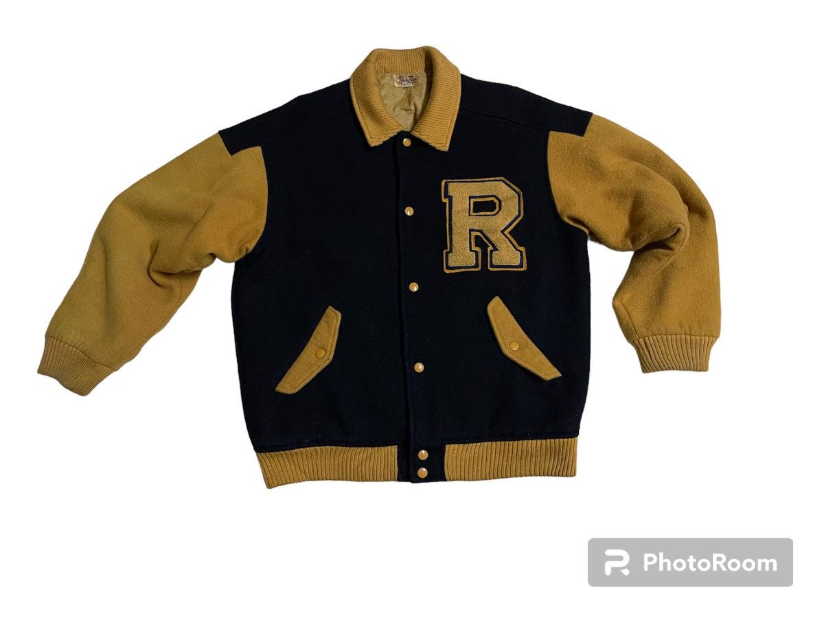 Edwin × Vintage Rich Man by Edwin Wool Varsity Jacket Size US M / EU 48-50 / 2 - 21 Thumbnail