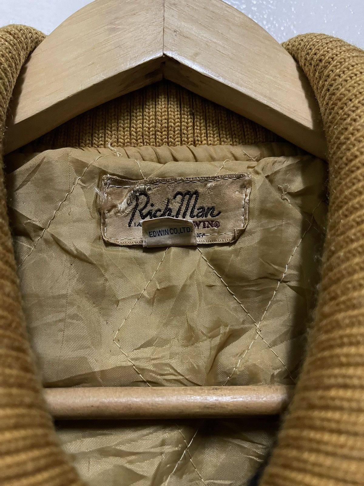 Edwin × Vintage Rich Man by Edwin Wool Varsity Jacket Size US M / EU 48-50 / 2 - 10 Thumbnail