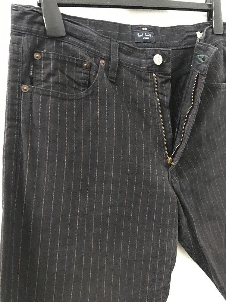 Paul Smith Paul Smith Jeans Made in Japan Striped Pant Size US 34 / EU 50 - 4 Thumbnail