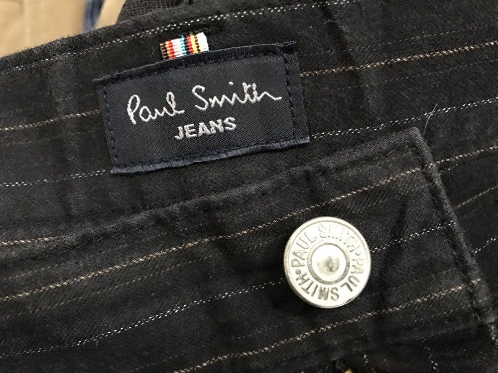 Paul Smith Paul Smith Jeans Made in Japan Striped Pant Size US 34 / EU 50 - 9 Thumbnail