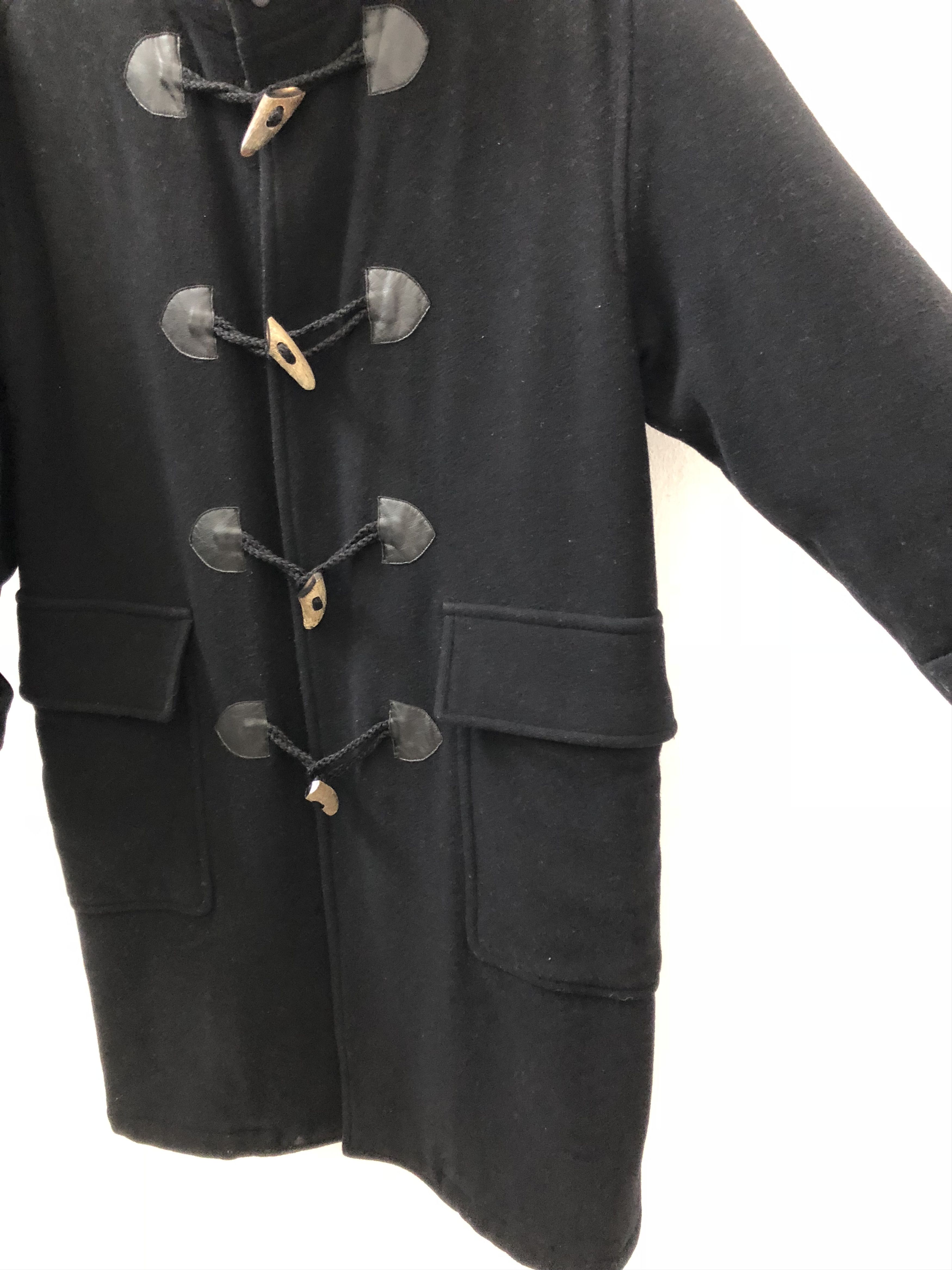 Issey Miyake Issey Miyake IS Japan Black Hoodie Duffle Coat Jacket Size US M / EU 48-50 / 2 - 4 Thumbnail