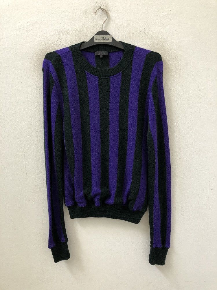 A.P.C. Vintage A.P.C. France Border Striped Knitwear Wool Size US S / EU 44-46 / 1 - 1 Thumbnail